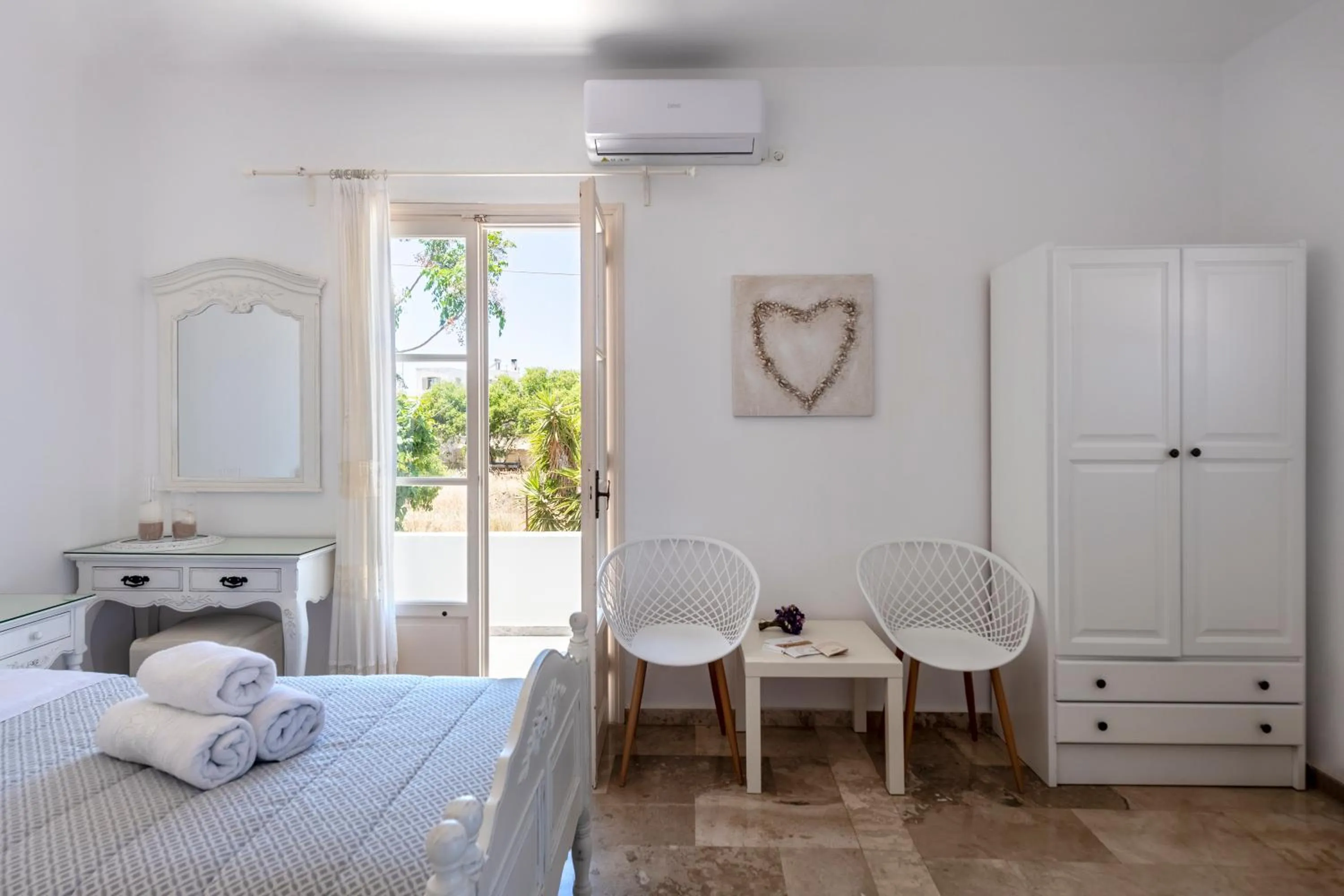 Bed in Eleana Studios