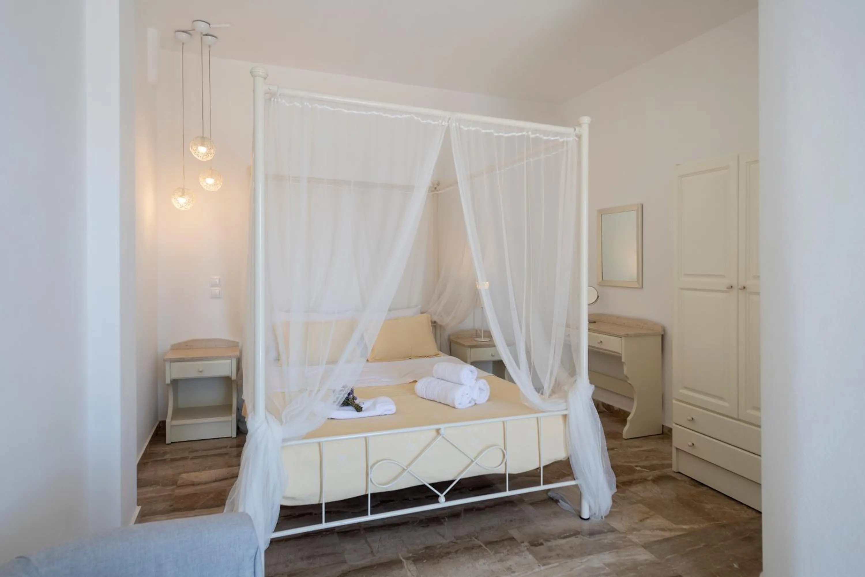 Bed in Eleana Studios