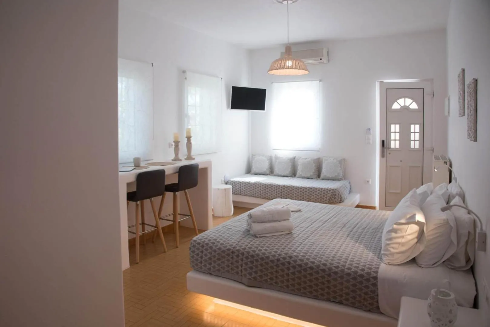 Bed in Eleana Studios