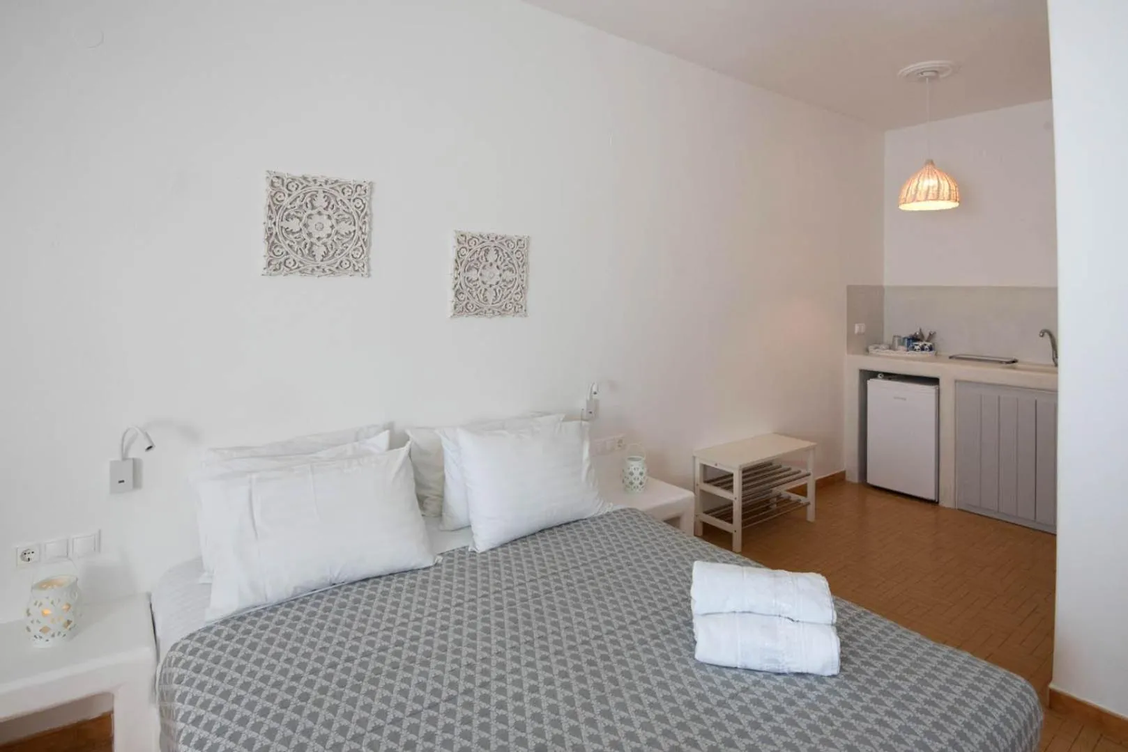 Bed in Eleana Studios