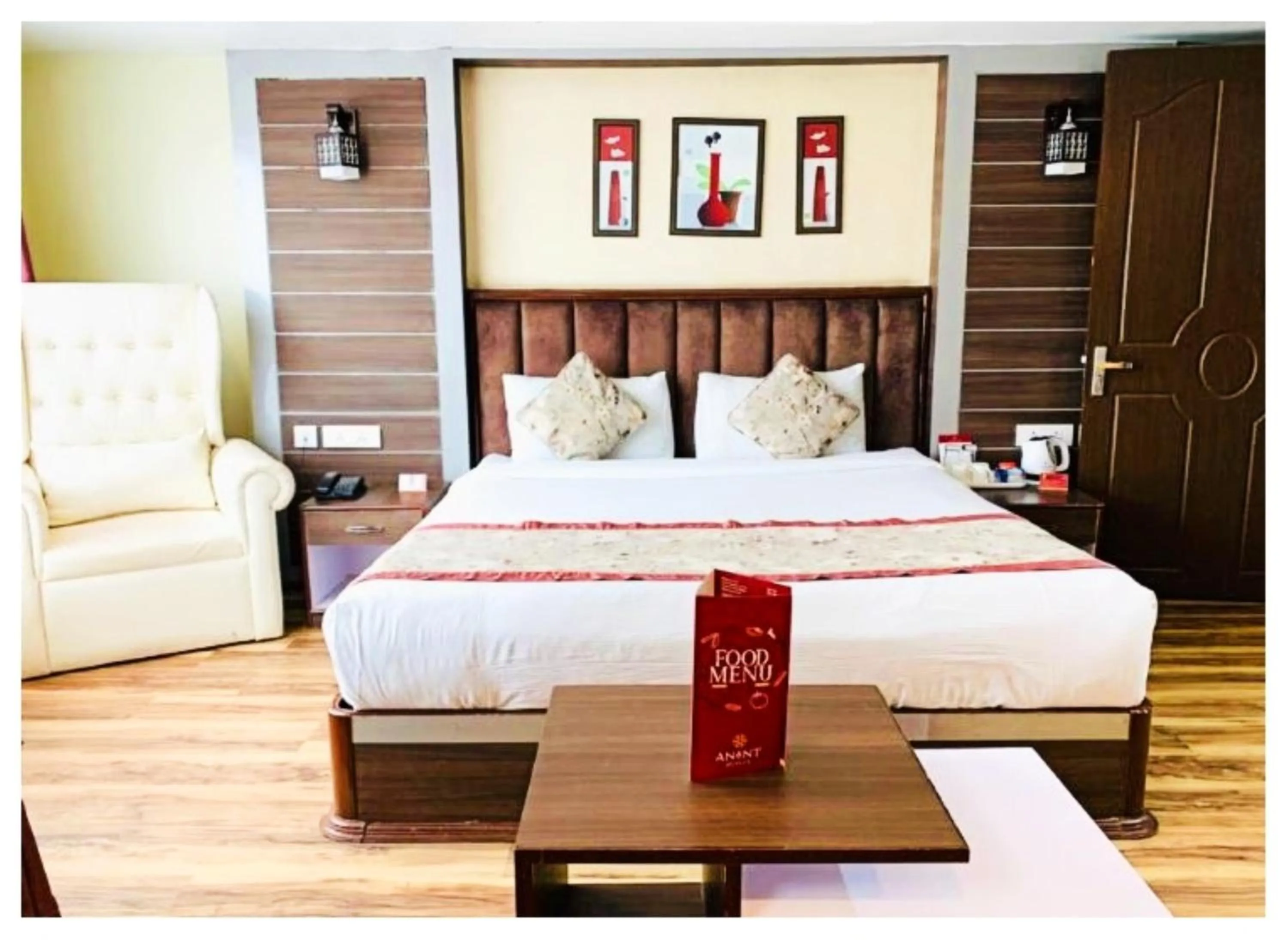 Bed in Hotel Zambala Retreat & Spa Darjeeling