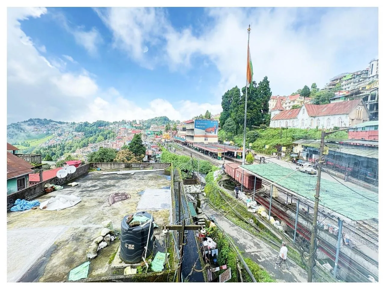 Mountain view in Hotel Zambala Retreat & Spa Darjeeling