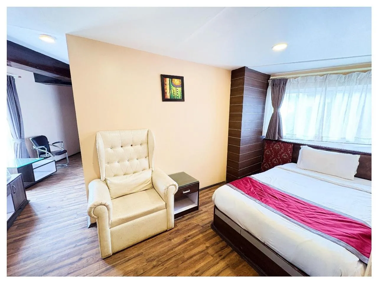 Bedroom, Bed in Hotel Zambala Retreat & Spa Darjeeling