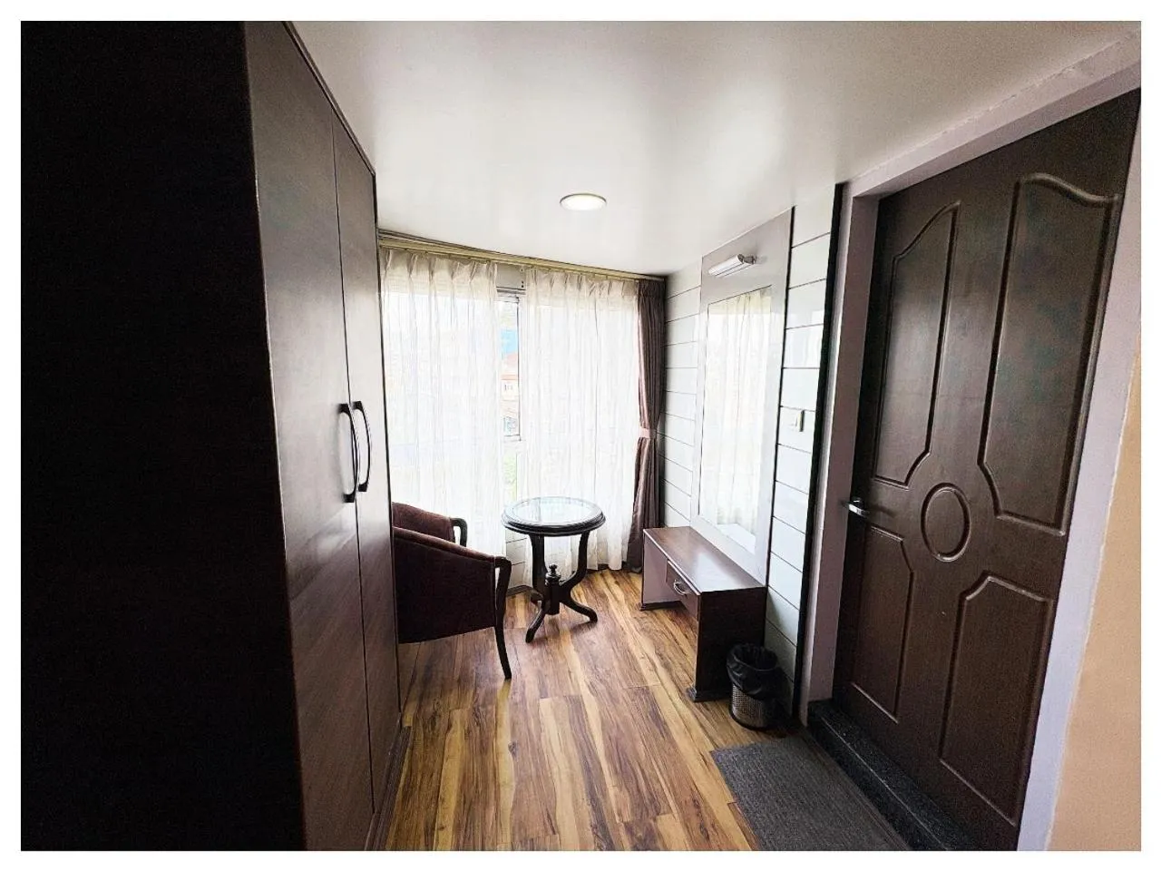 Seating area in Hotel Zambala Retreat & Spa Darjeeling