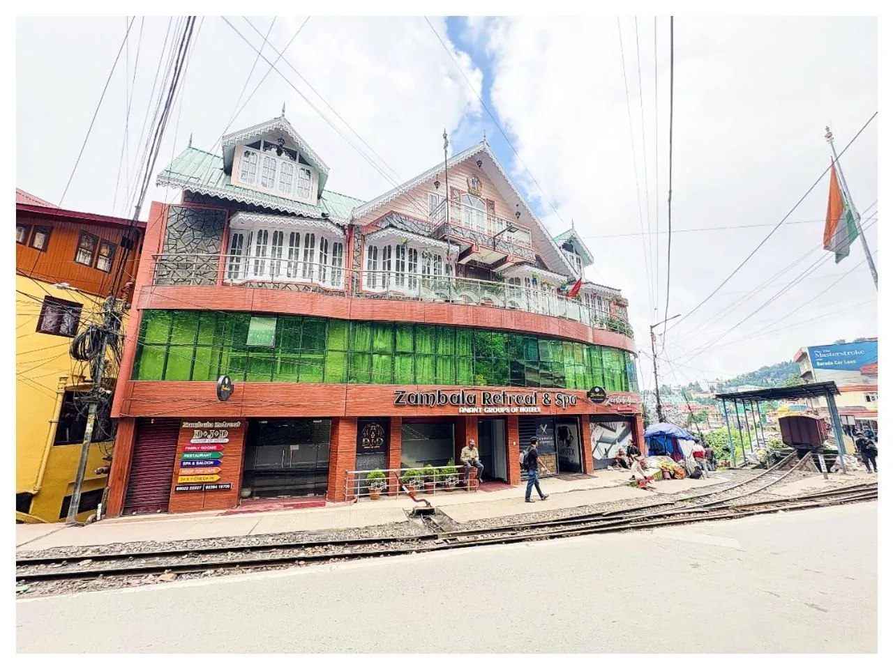 Property building in Hotel Zambala Retreat & Spa Darjeeling