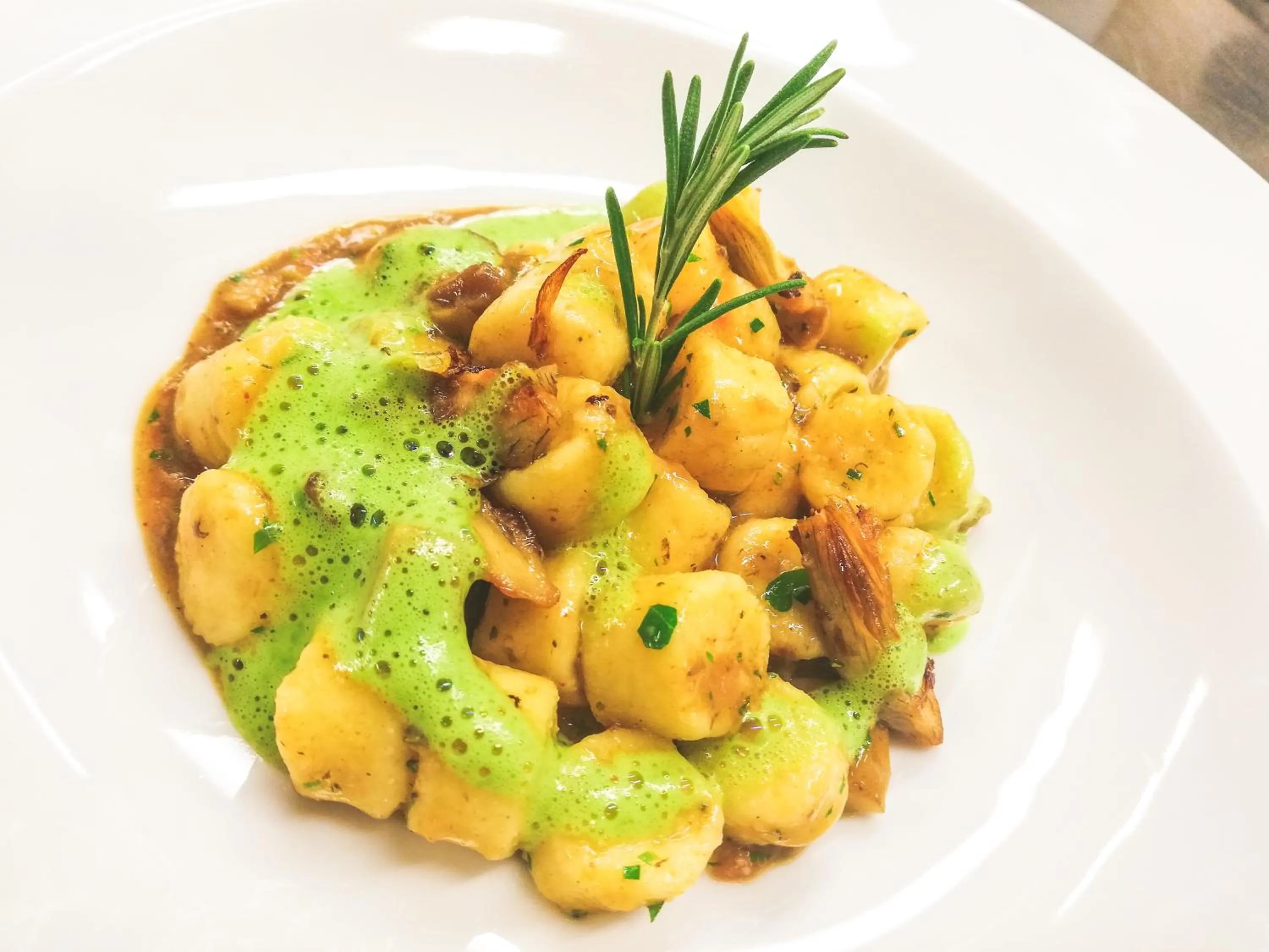 Food close-up in Pension Maria