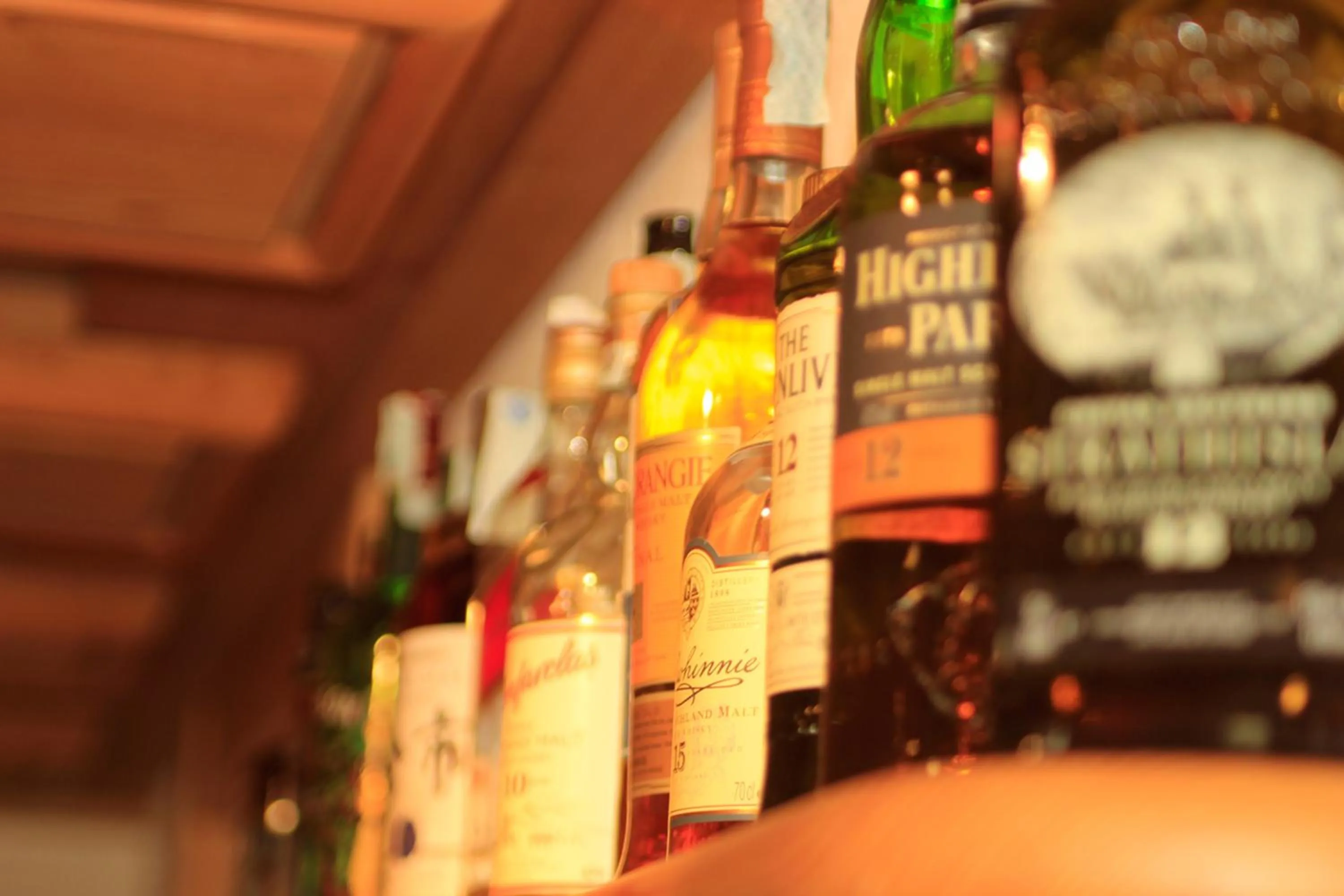 Alcoholic drinks in Pension Maria