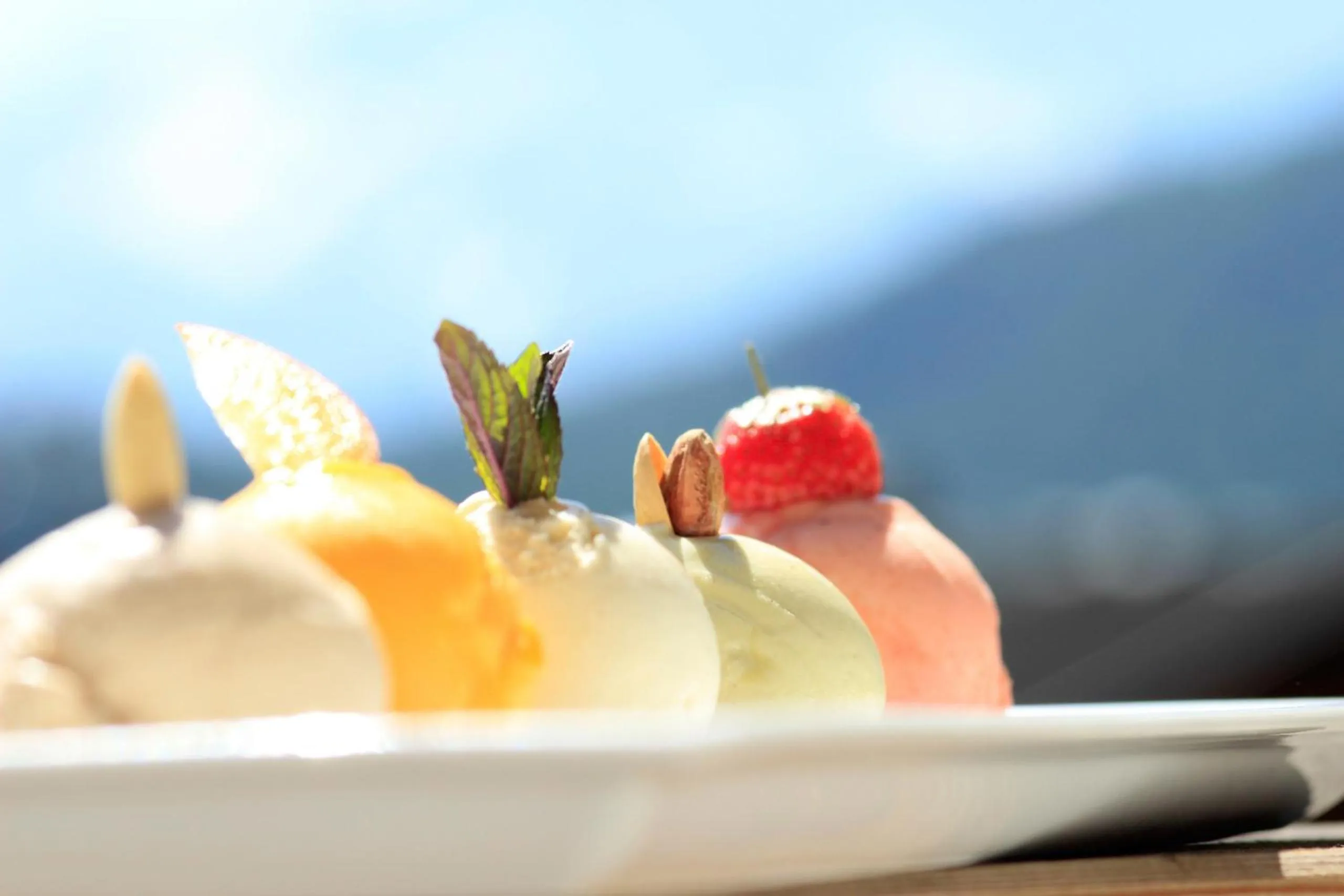 Food close-up in Pension Maria