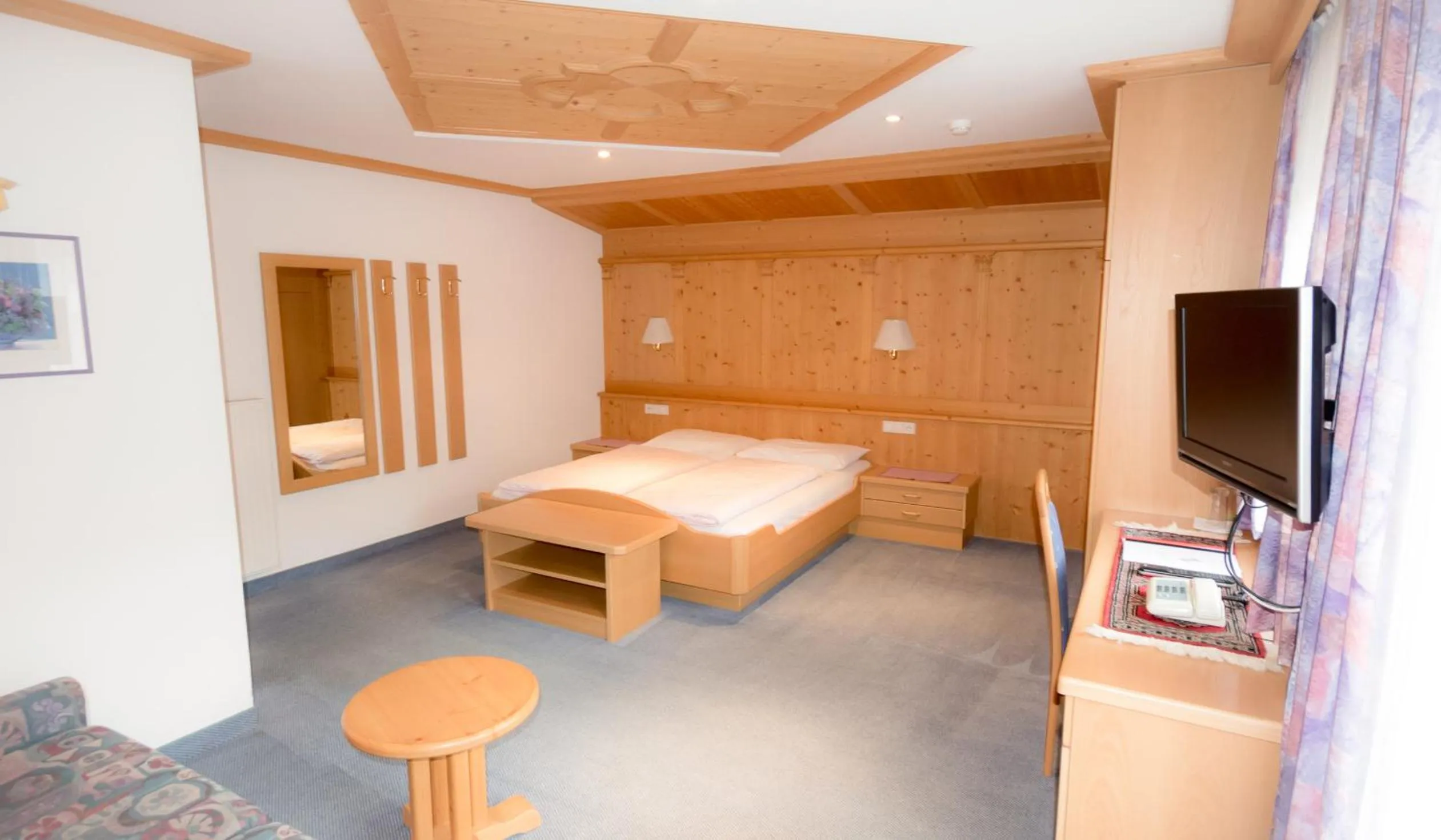 Bedroom, Bed in Pension Maria