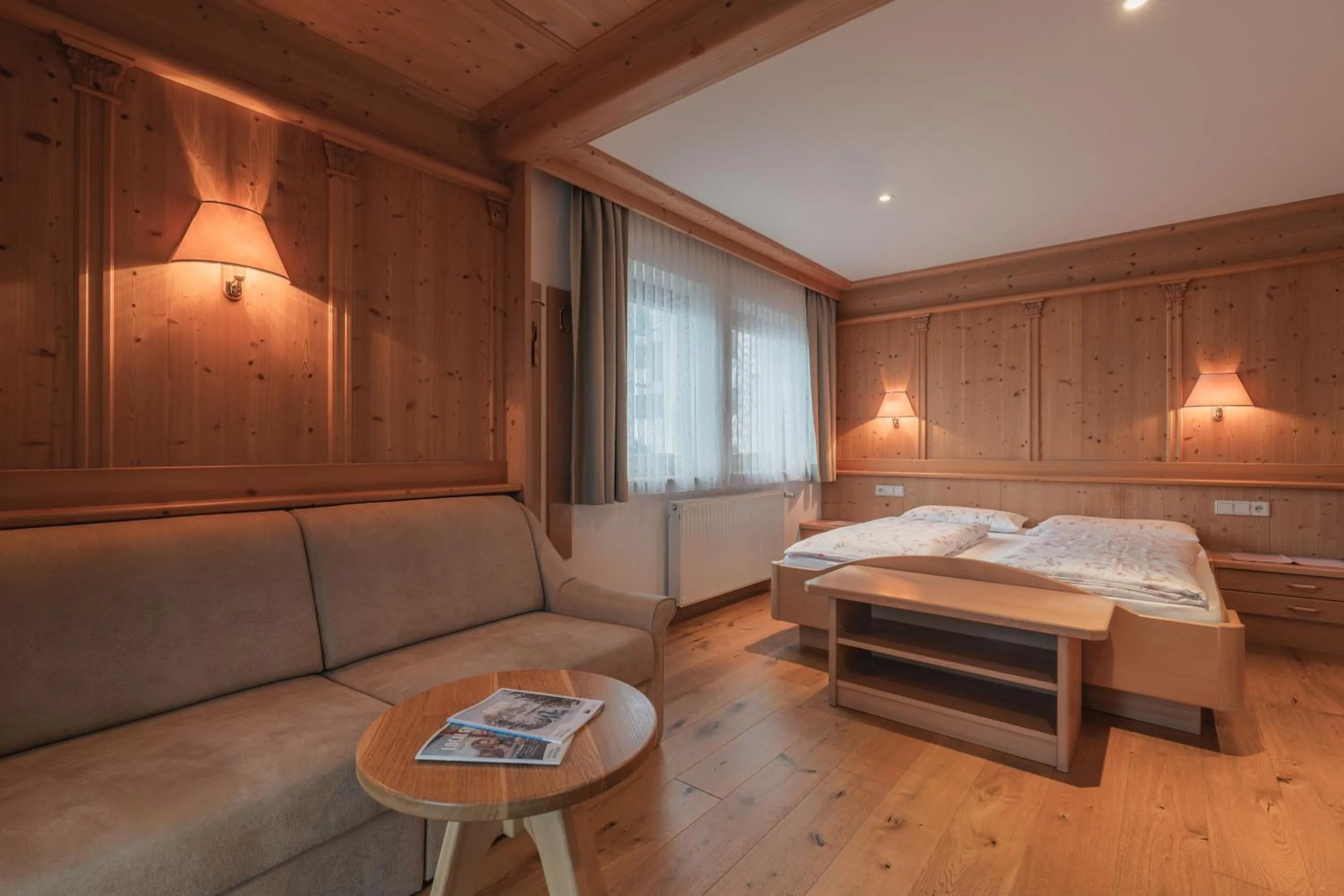 Bedroom, Bed in Pension Maria