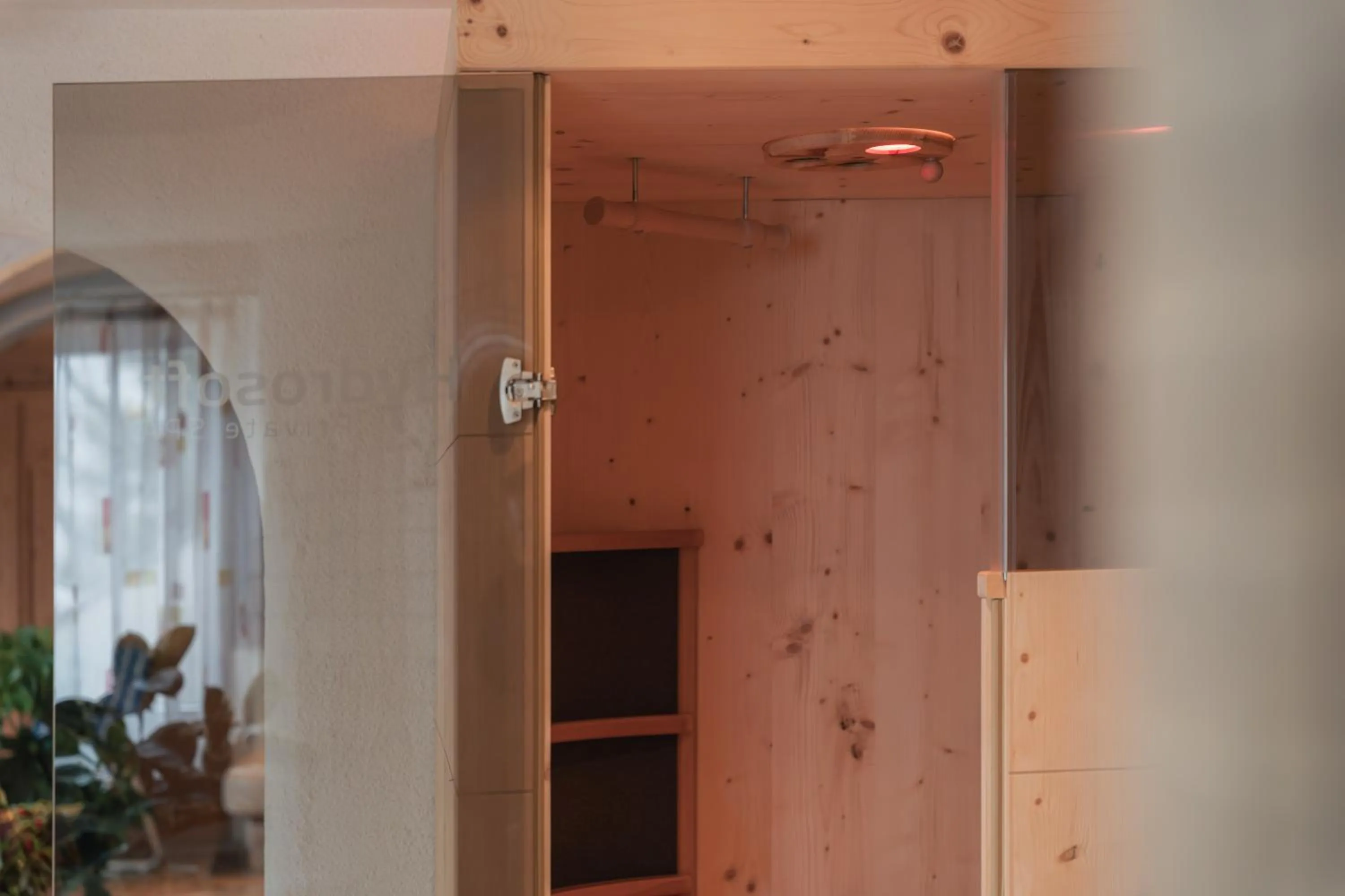 Sauna in Pension Maria