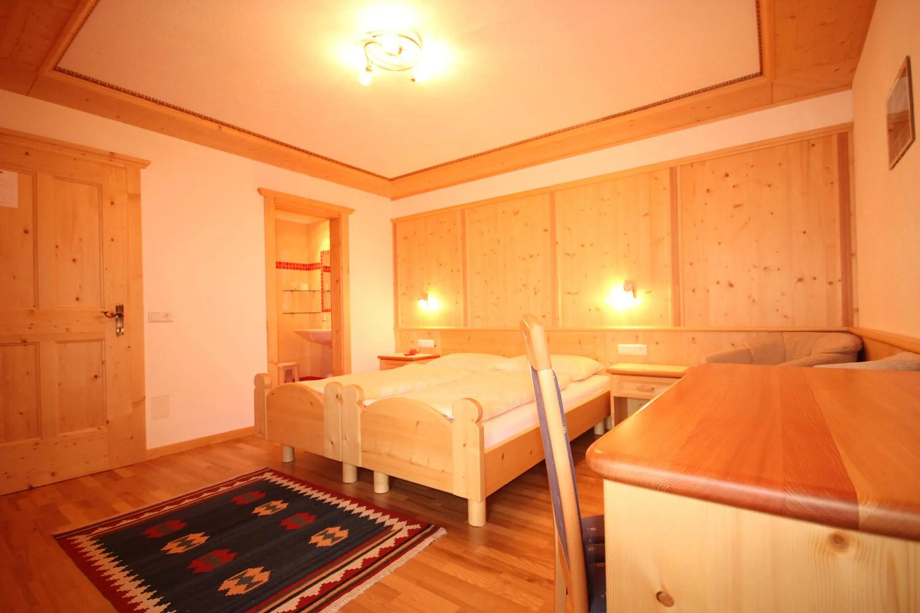 Bedroom, Bed in Pension Maria