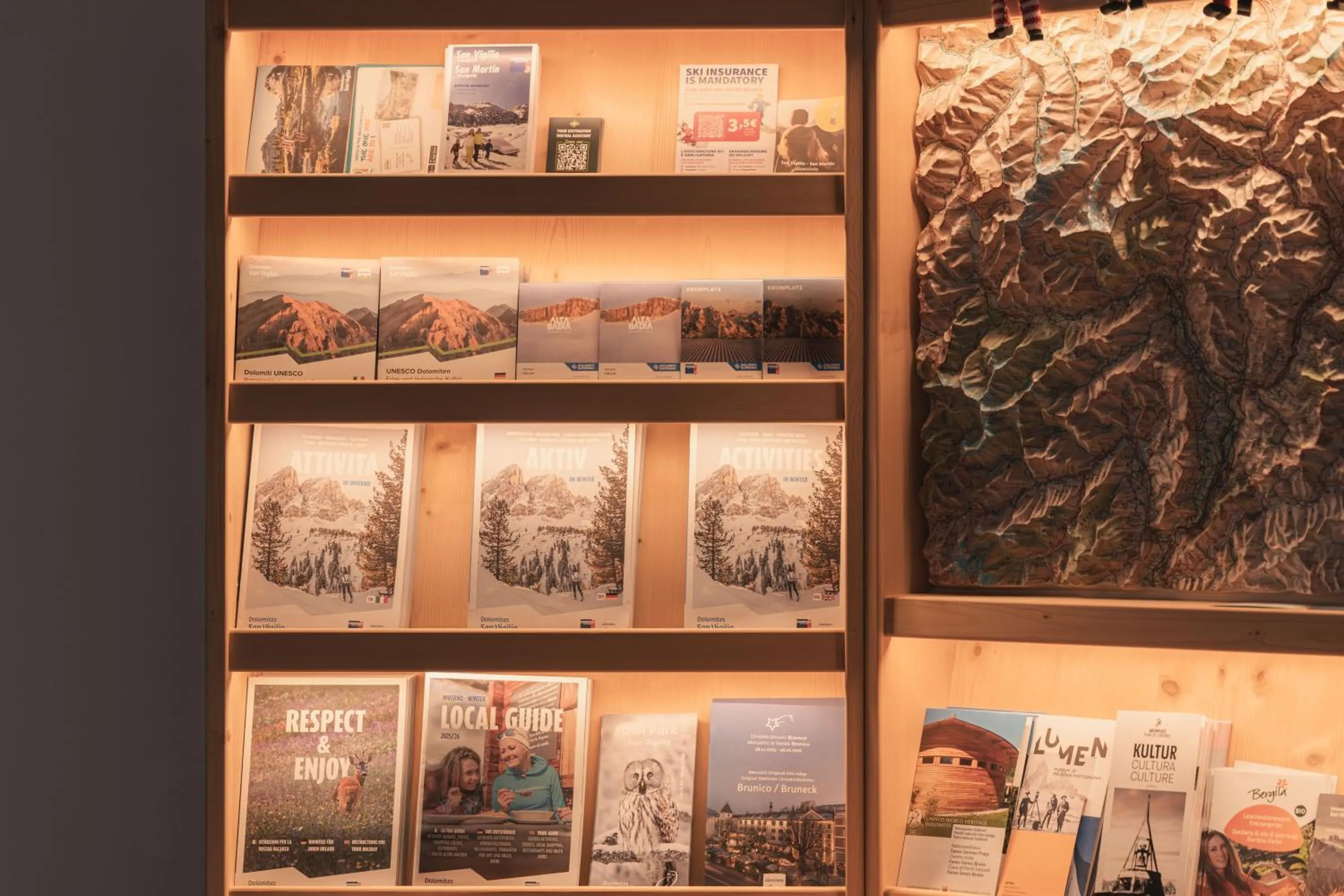 Lobby or reception in Pension Maria