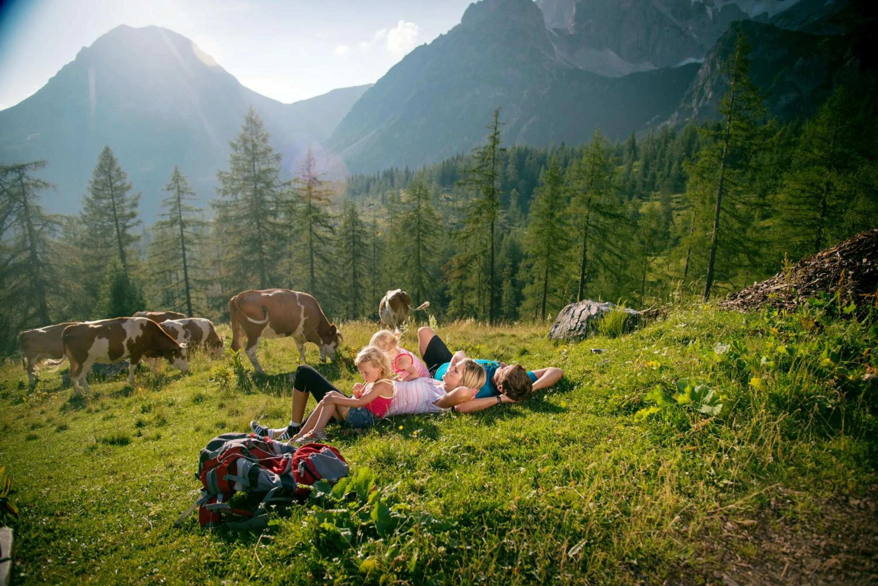 People in Landhaus & Ferienwohnungen Bergrast