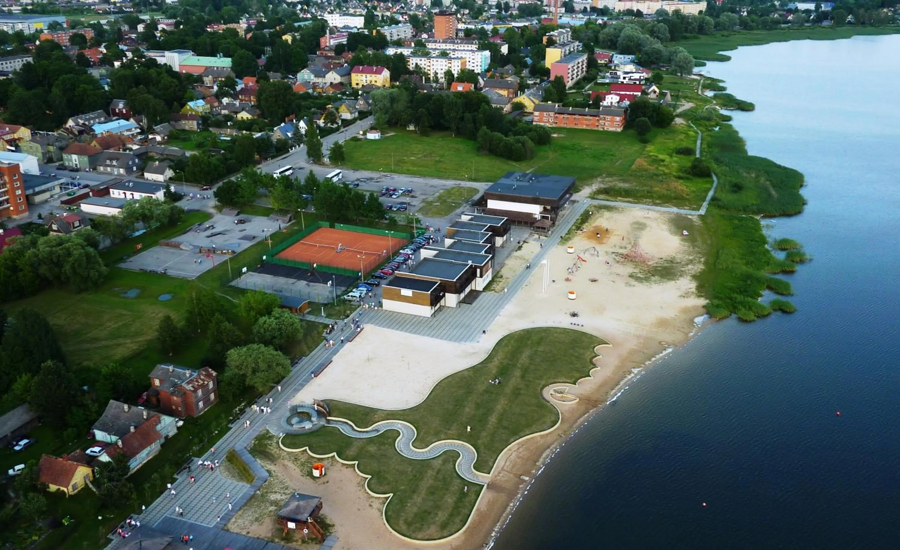 Bird's eye view in Hotell Tamula