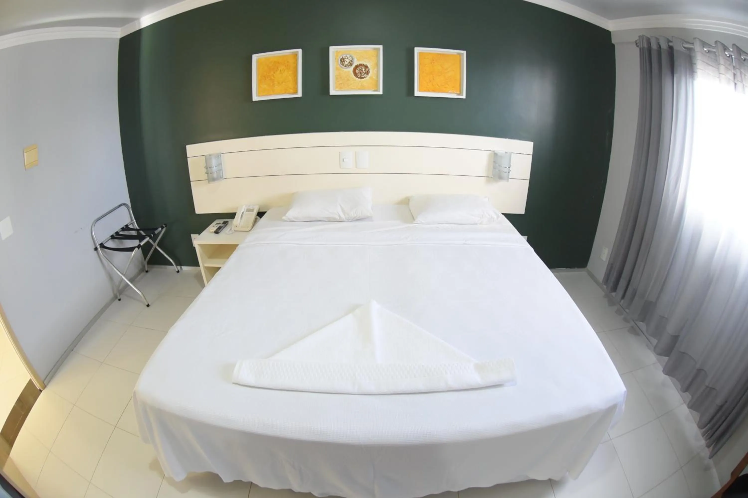 Bed in Veleiros Mar Hotel