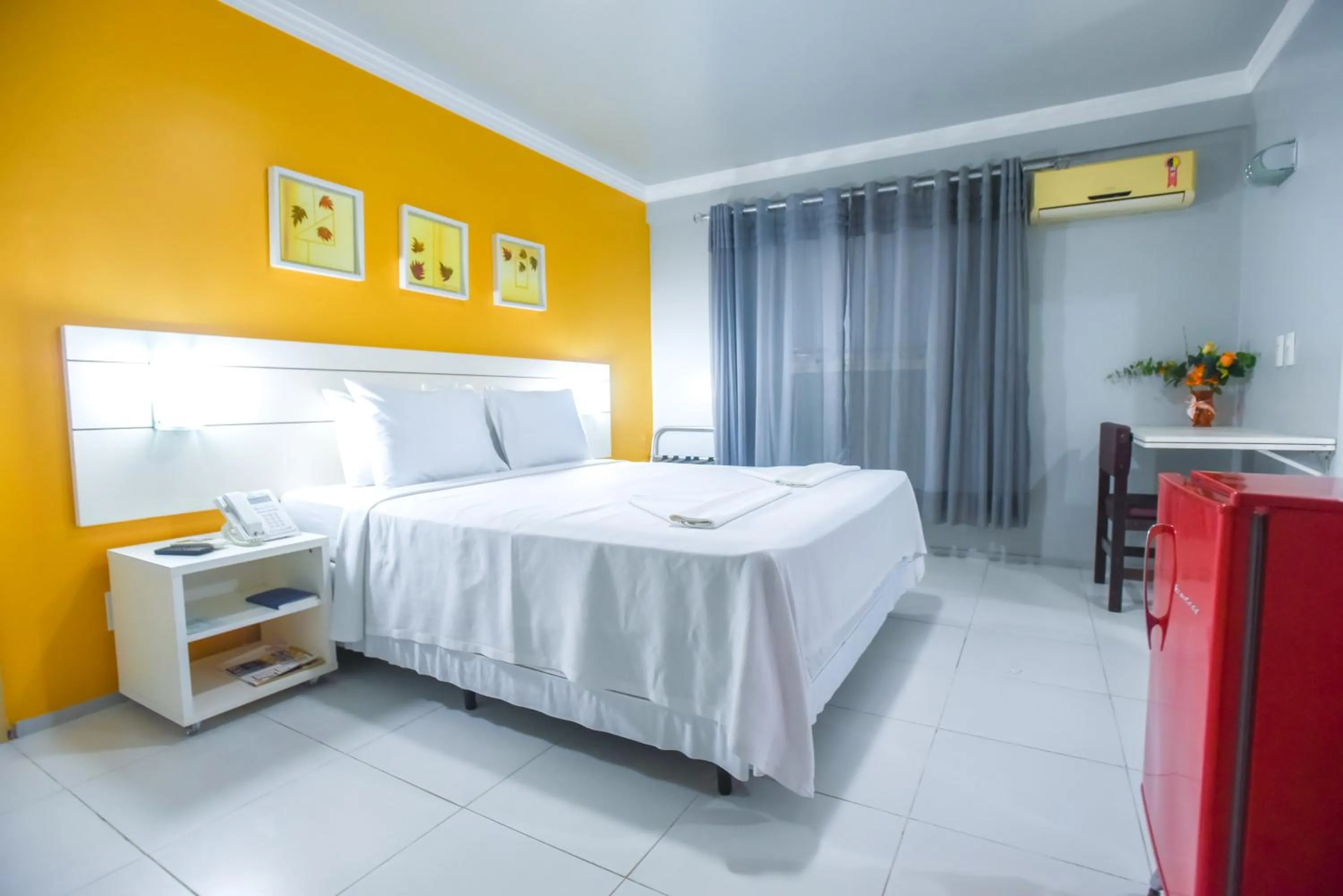 Bed in Veleiros Mar Hotel