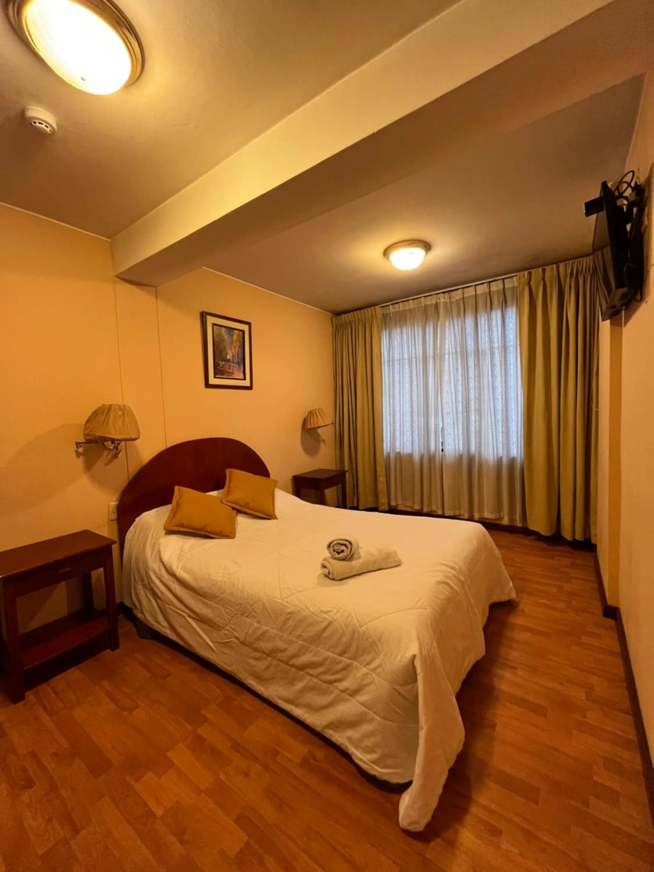 Bed in Hotel Vilandre