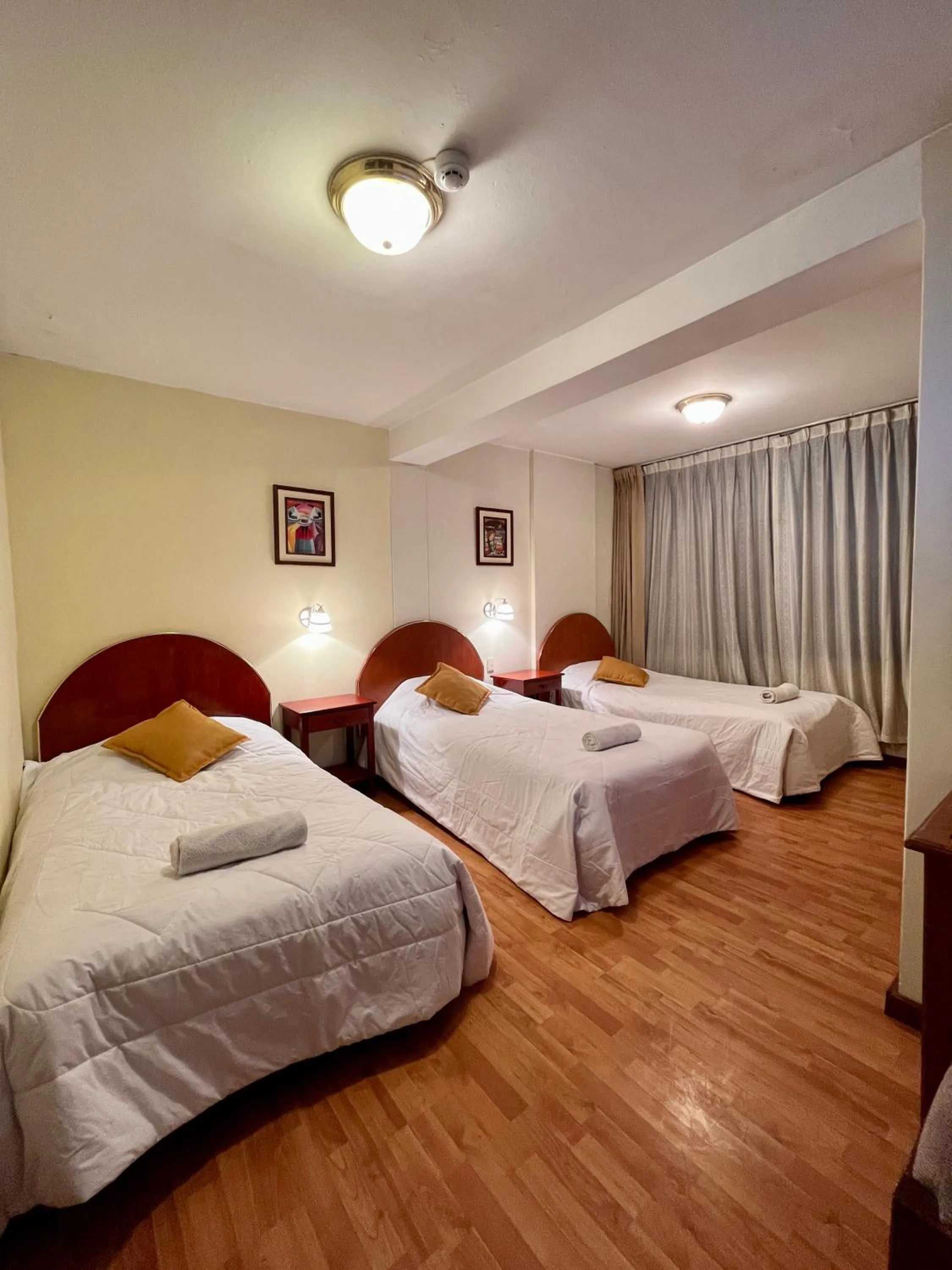 Bed in Hotel Vilandre