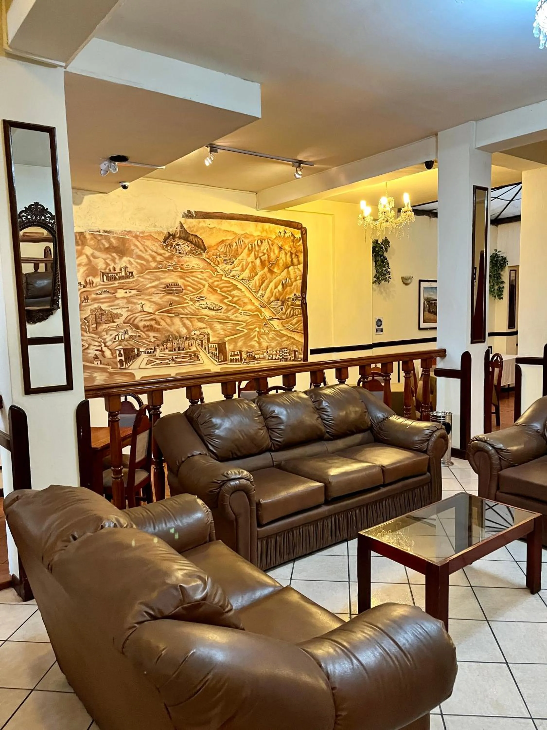 Living room in Hotel Vilandre