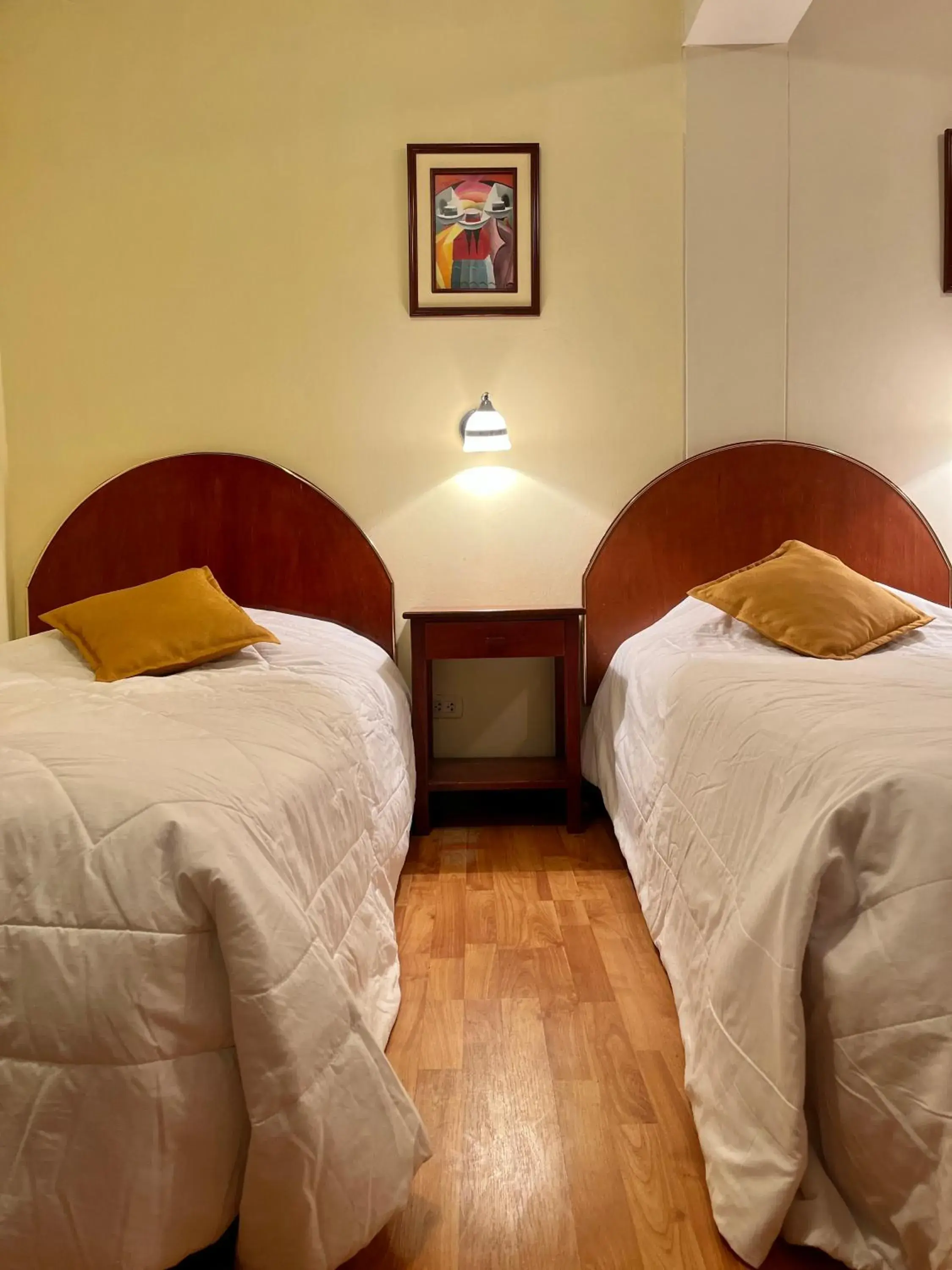 Twin Room in Hotel Vilandre Twin Room in Hotel Vilandre