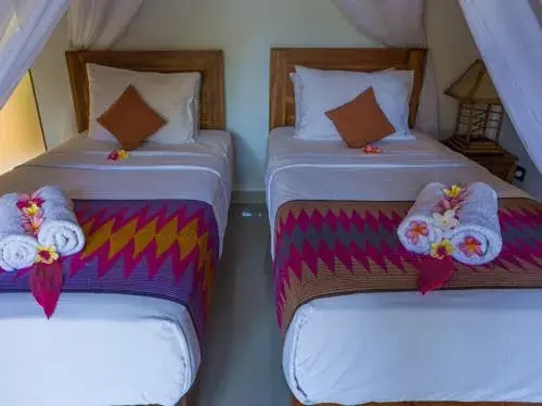 Twin Room in Bintang Hostel and Homestay Twin Room in Bintang Hostel and Homestay