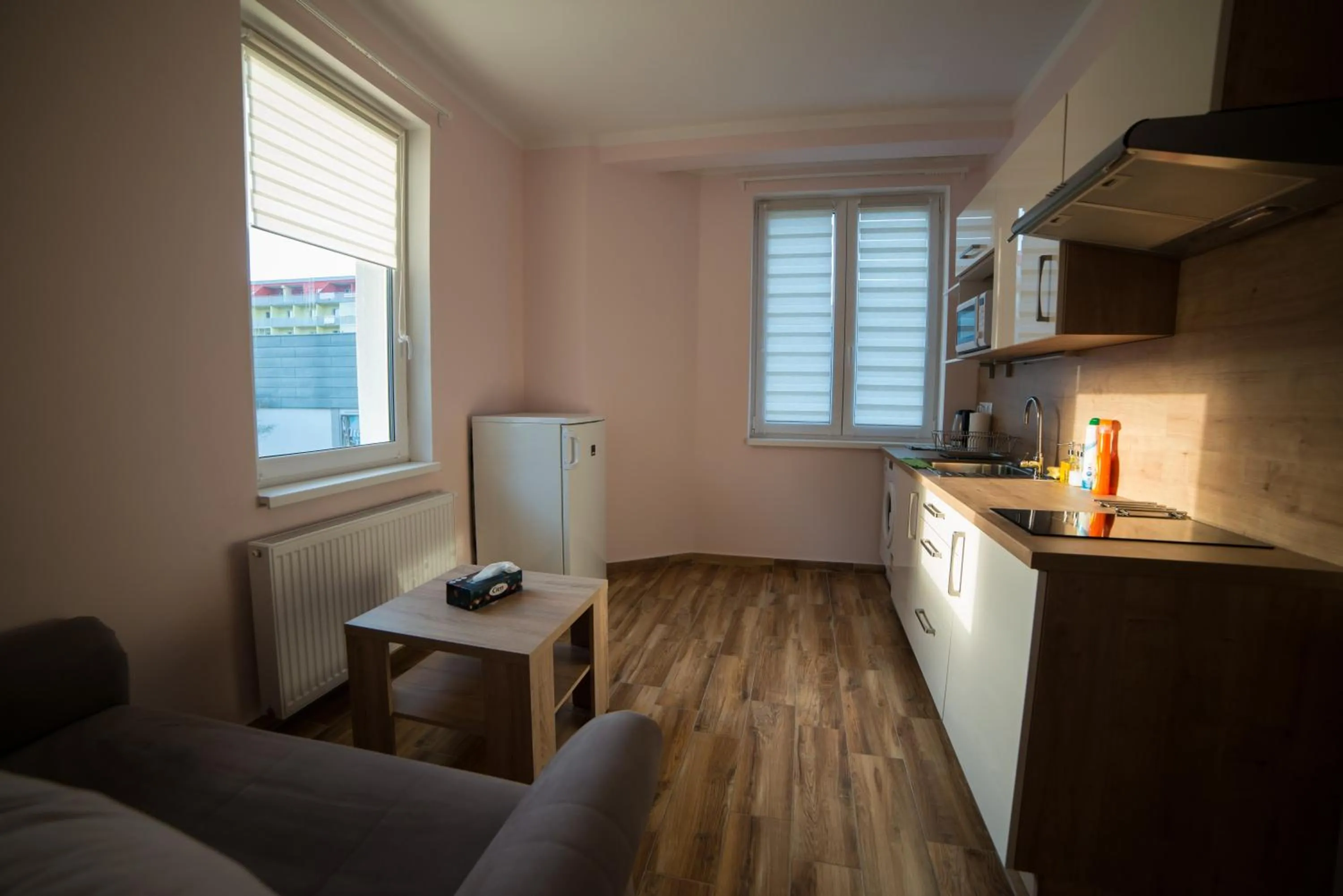 Kitchen or kitchenette in Diana Apartments Karlovy Vary