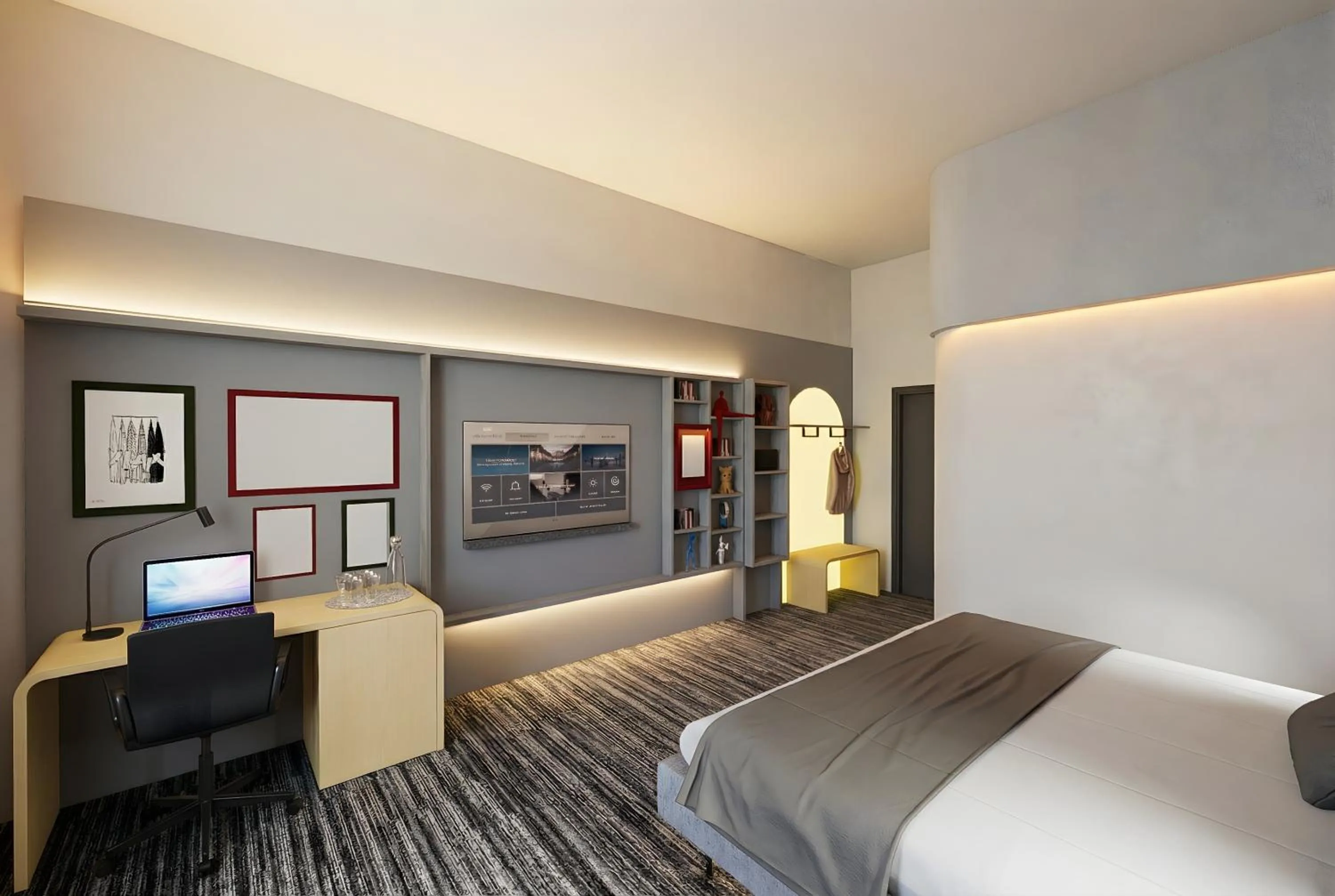 Photo of the whole room, Bed in Hotel Soho