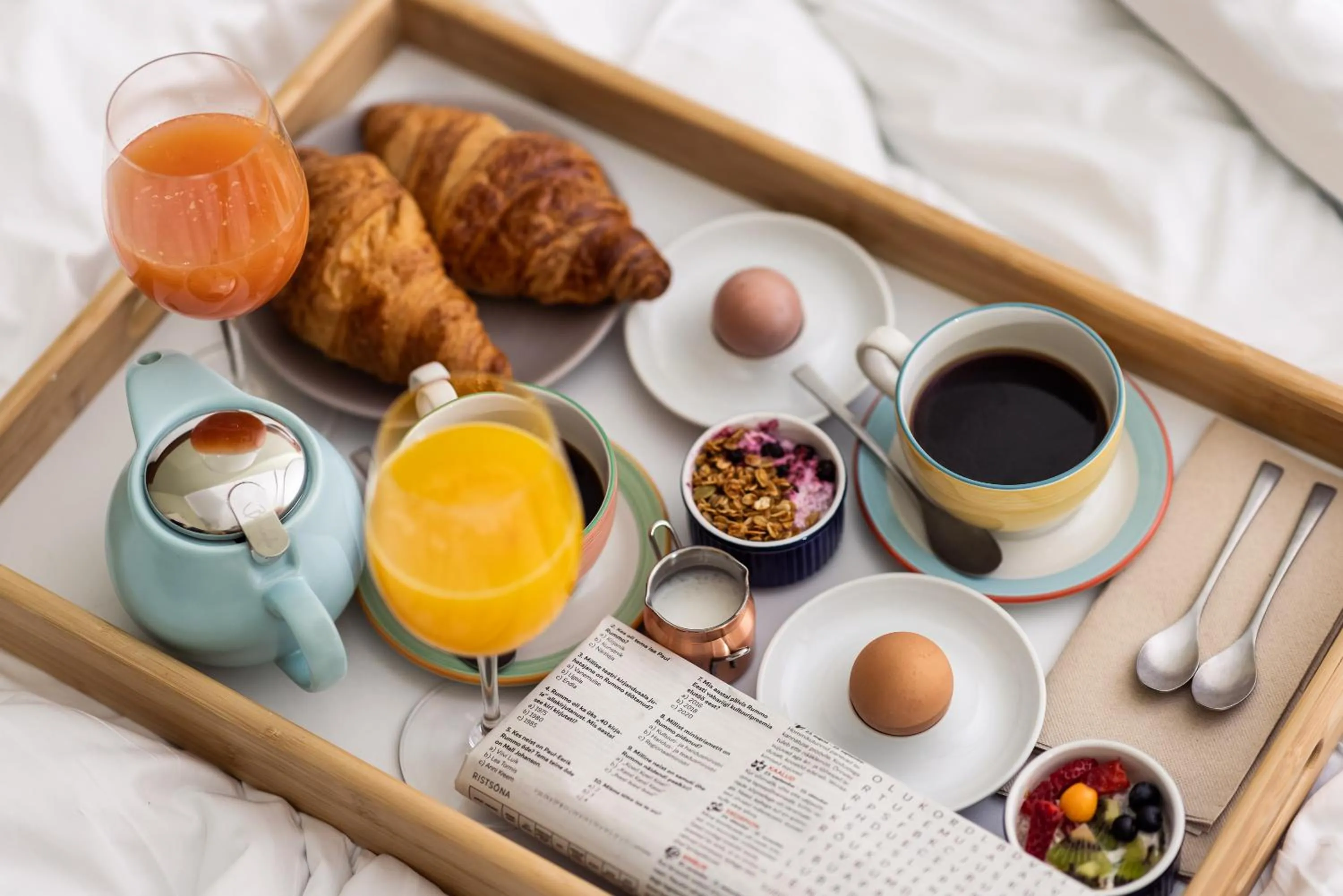 Food close-up in Hotel Soho
