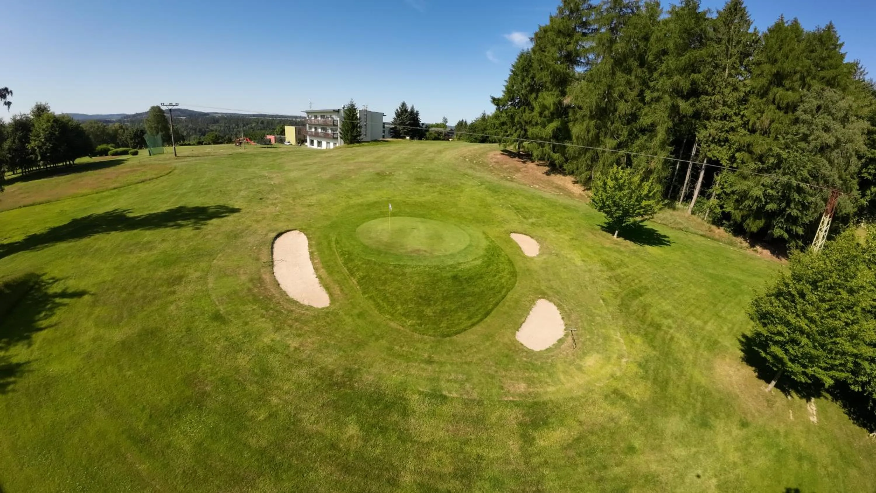 Golfcourse in Hotel Devítka