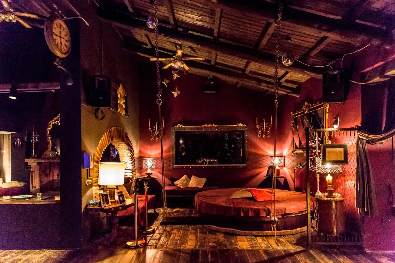 Communal lounge/ TV room in Almanuda Naturist Village