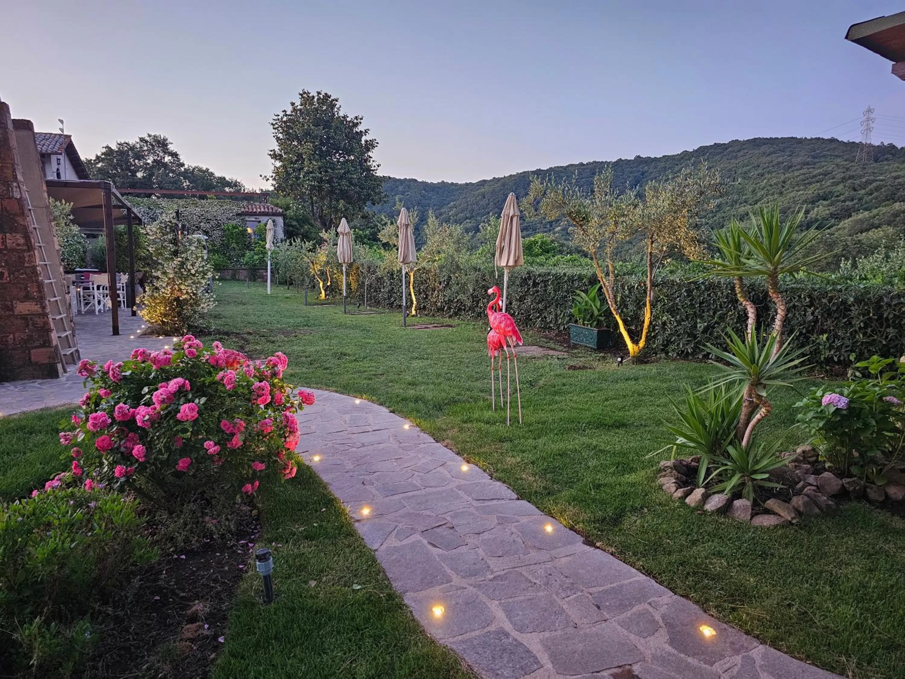 Garden in Almanuda Naturist Village