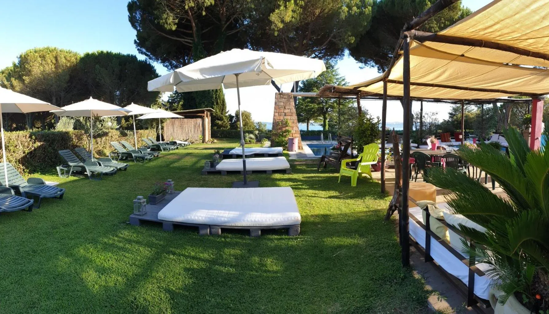 Garden in Almanuda Naturist Village