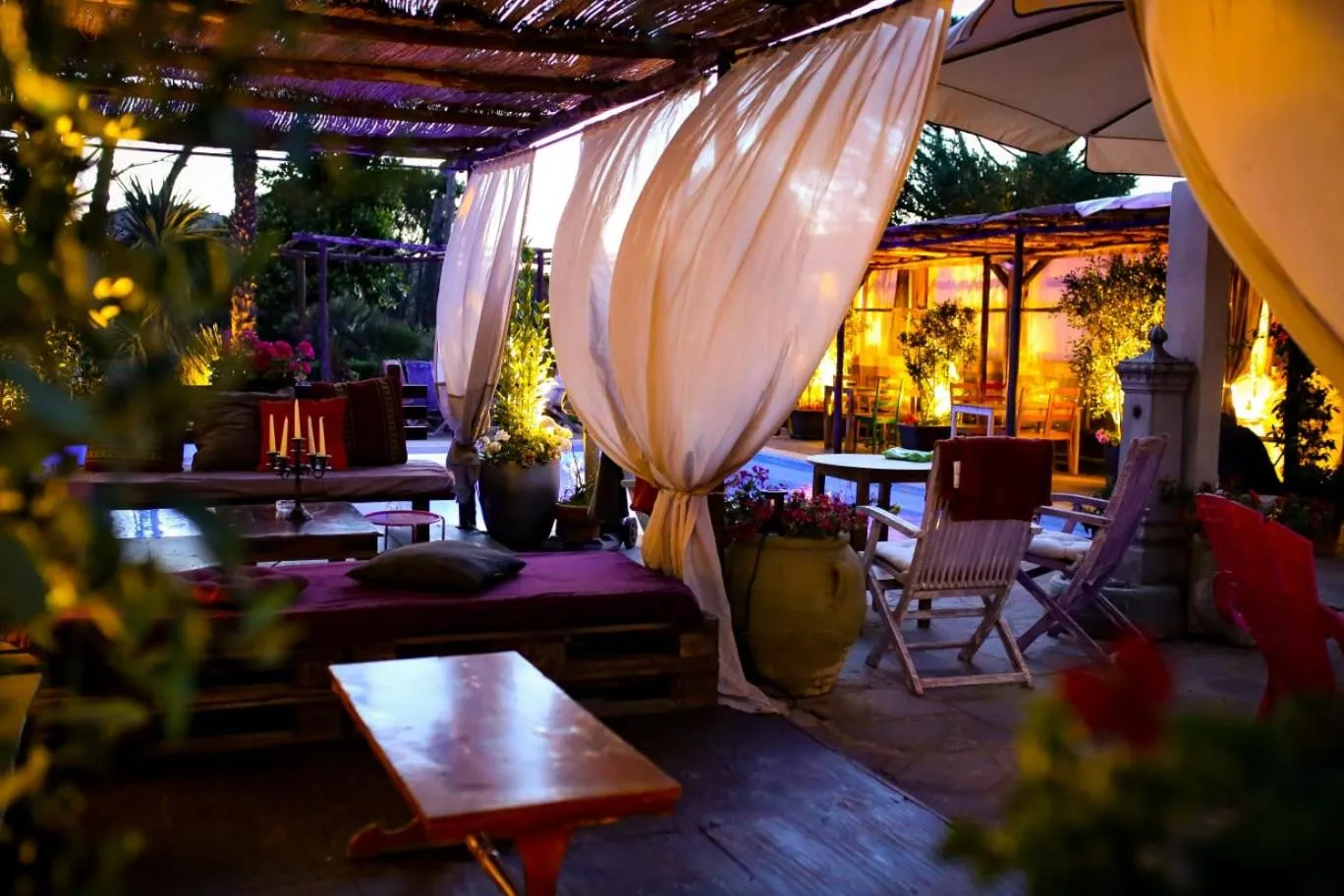 Patio in Almanuda Naturist Village