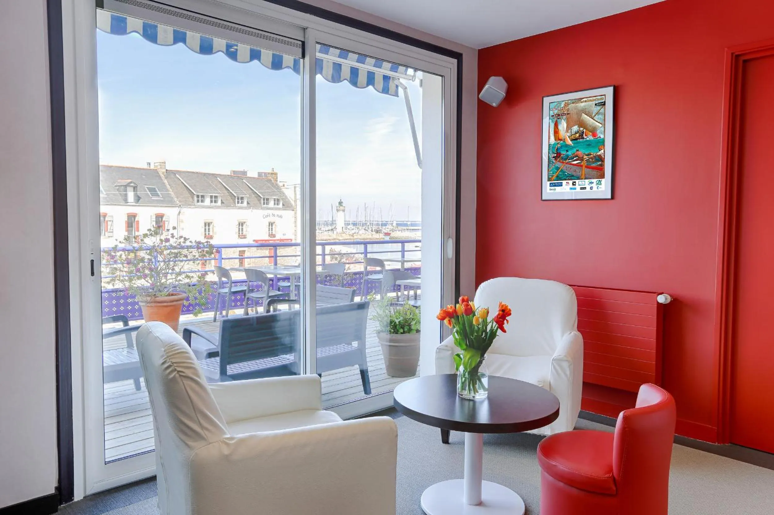 View (from property/room) in Hôtel Port Haliguen