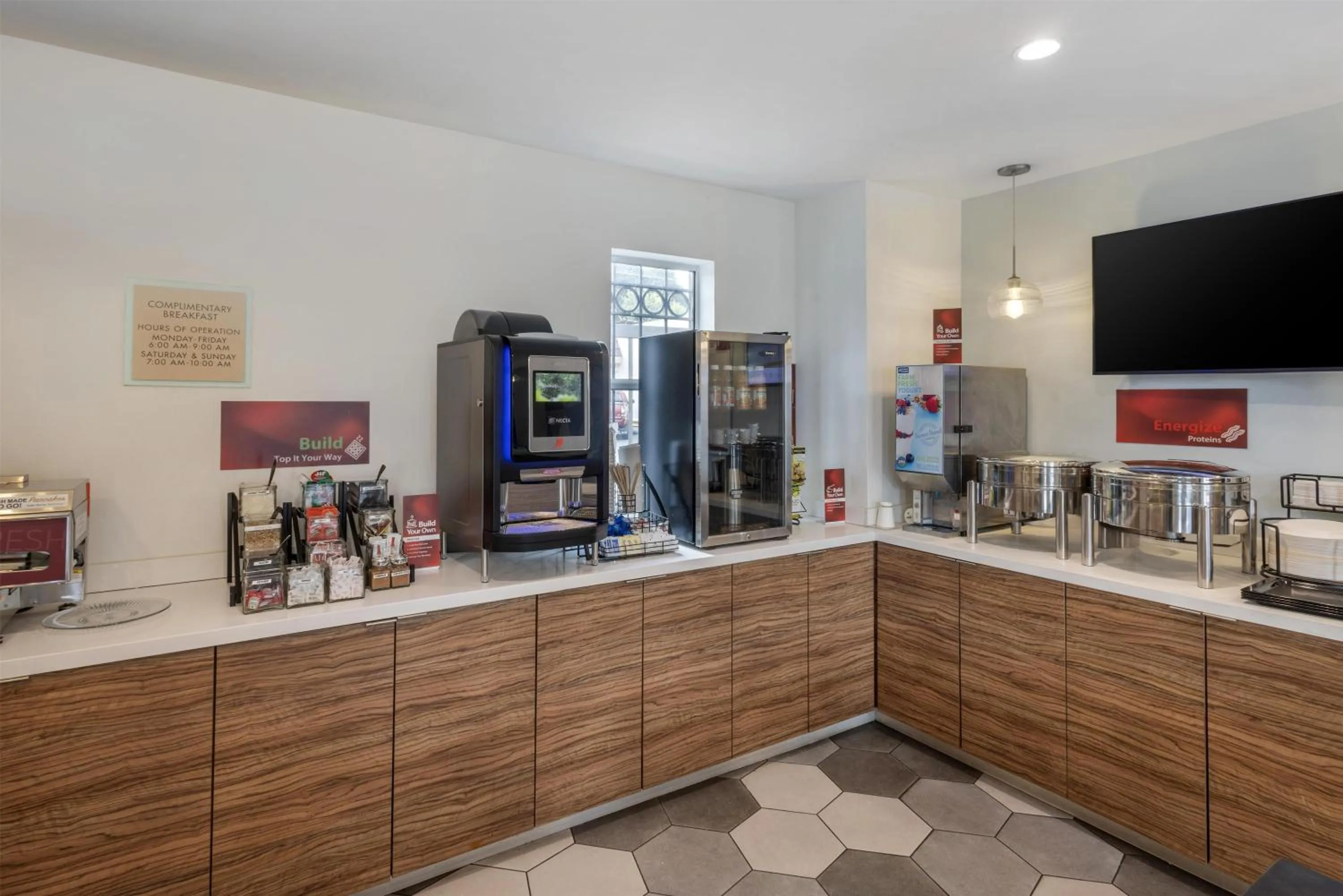 Breakfast in Best Western Plus Executive Suites