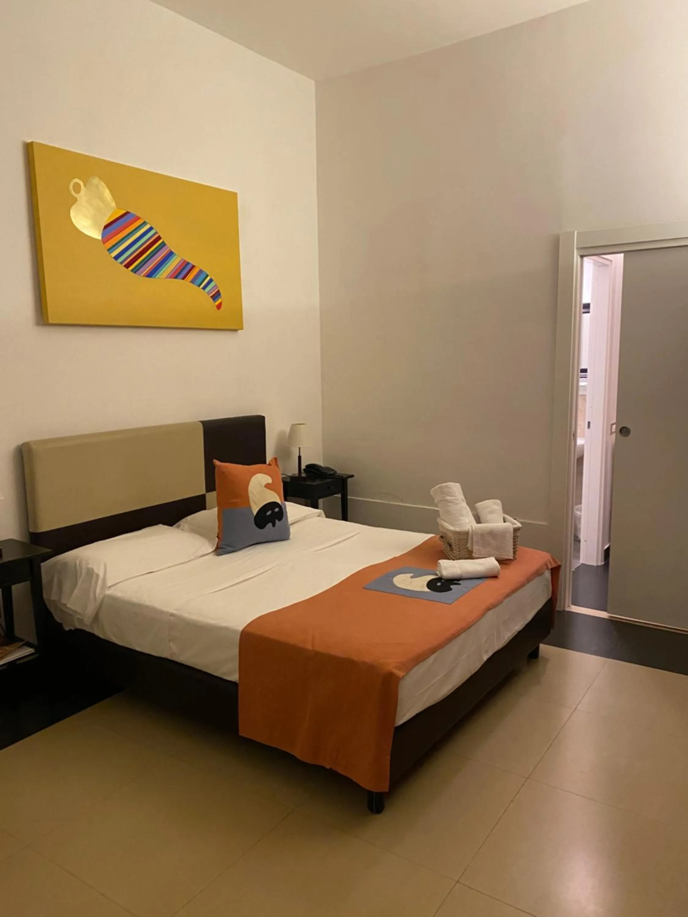 Bed in Hotel Plebiscito Aparthotel