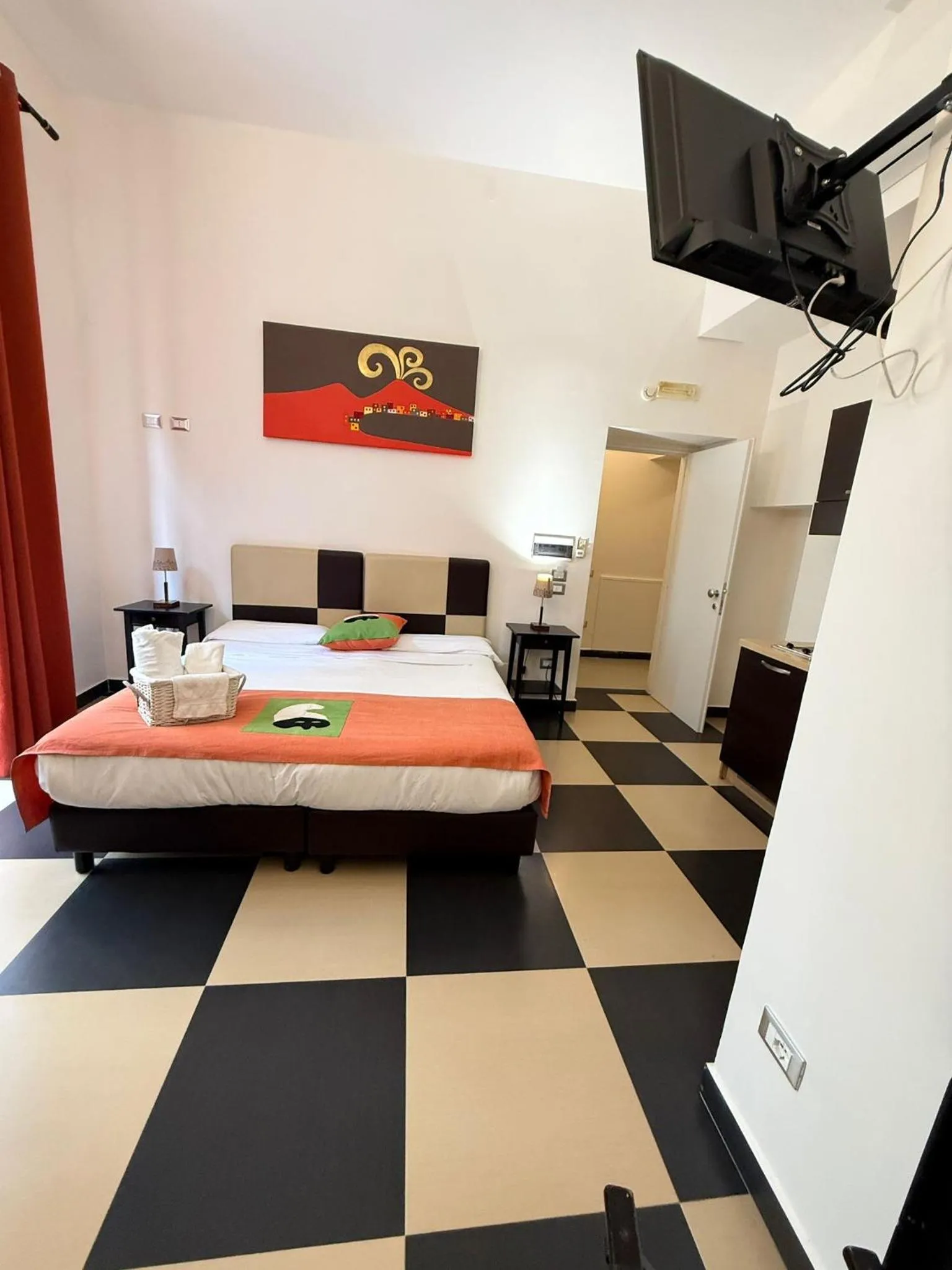 Bed in Hotel Plebiscito Aparthotel