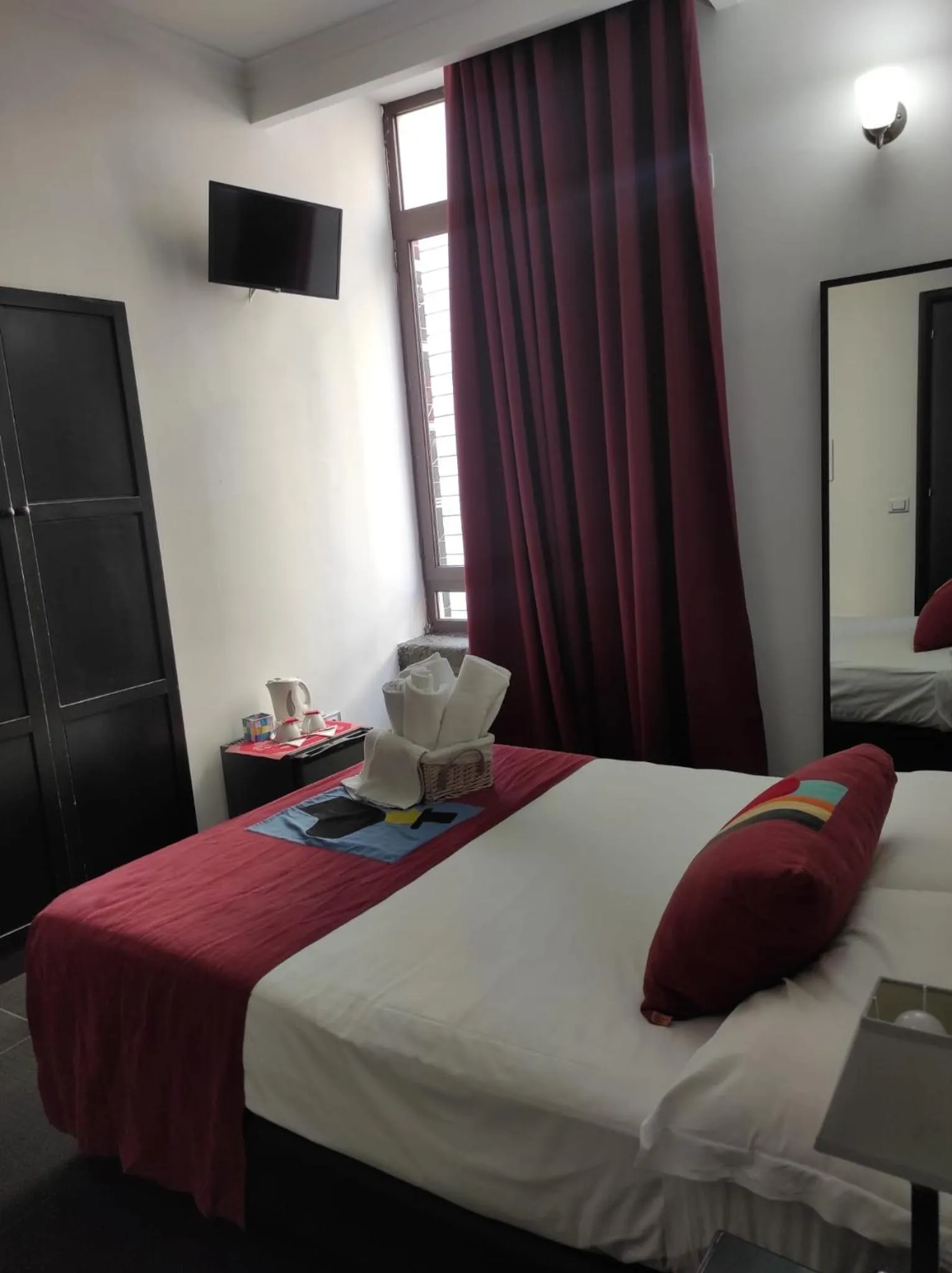 Bed in Hotel Plebiscito Aparthotel