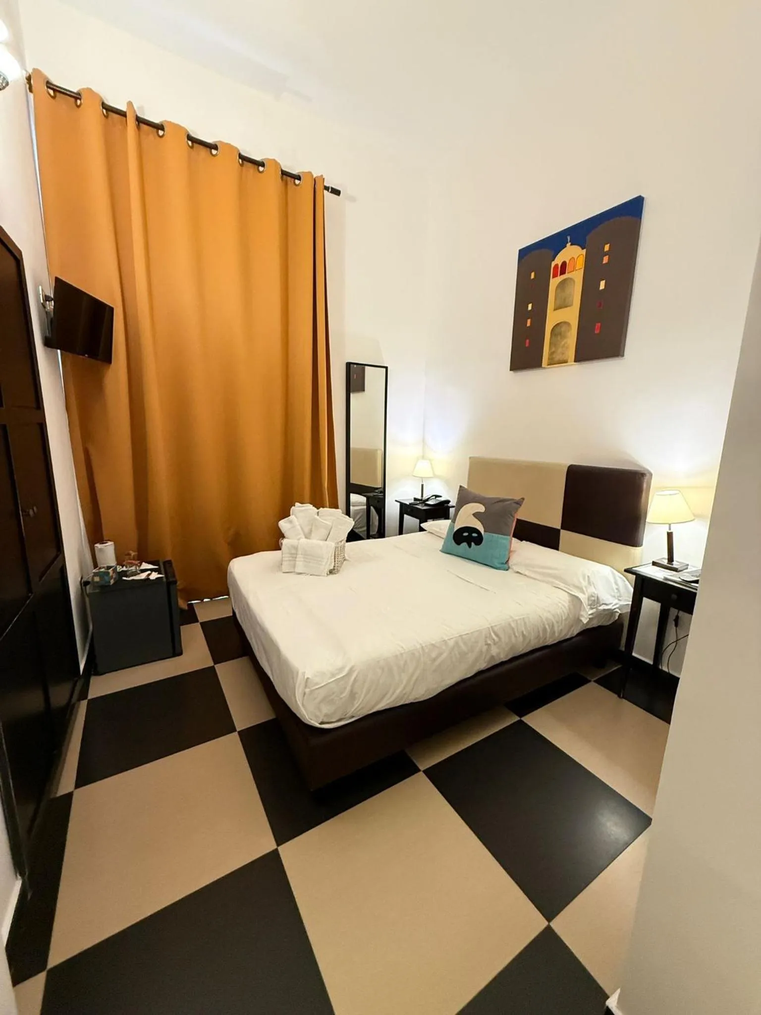 Bed in Hotel Plebiscito Aparthotel