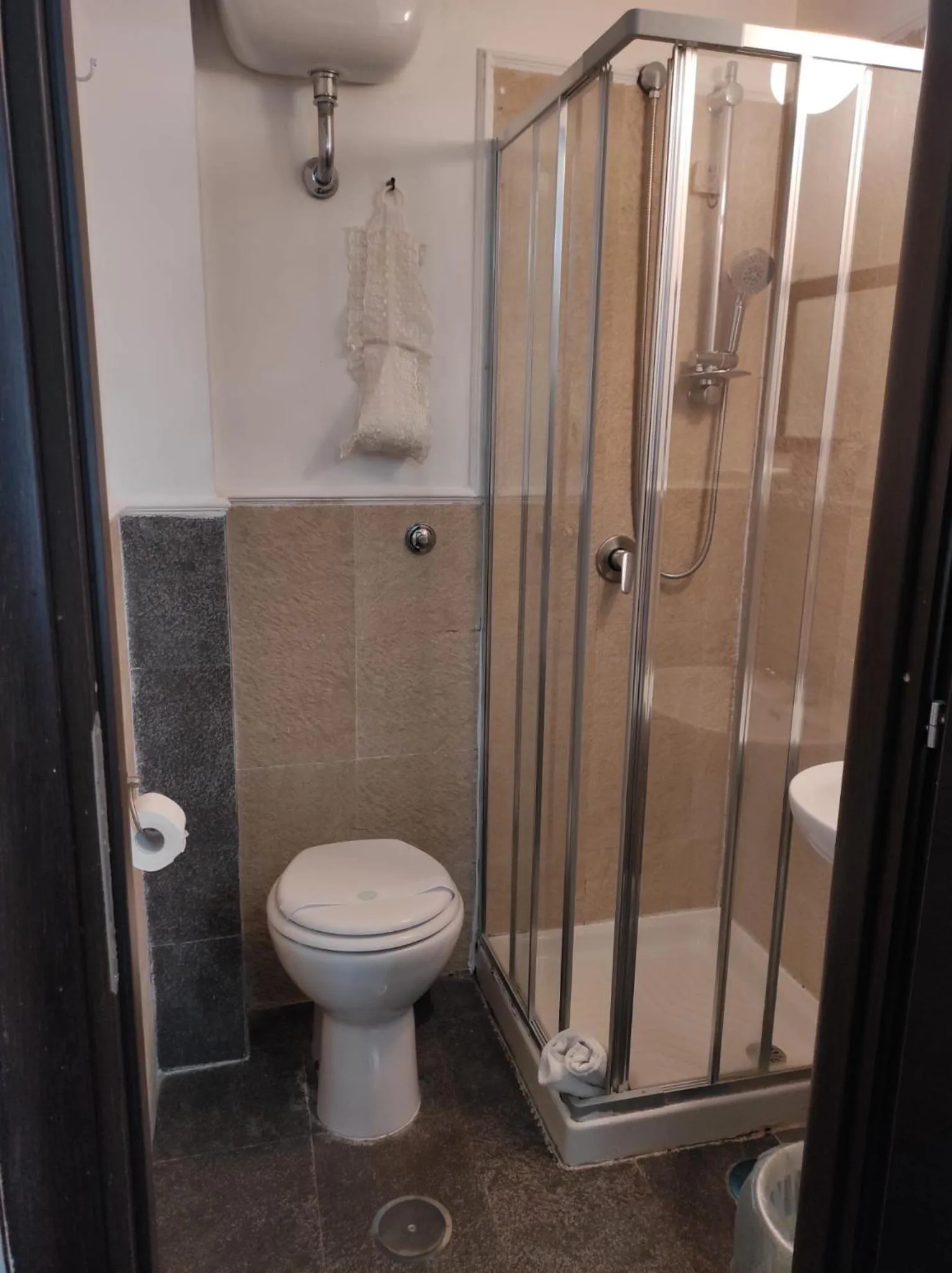 Shower in Hotel Plebiscito Aparthotel