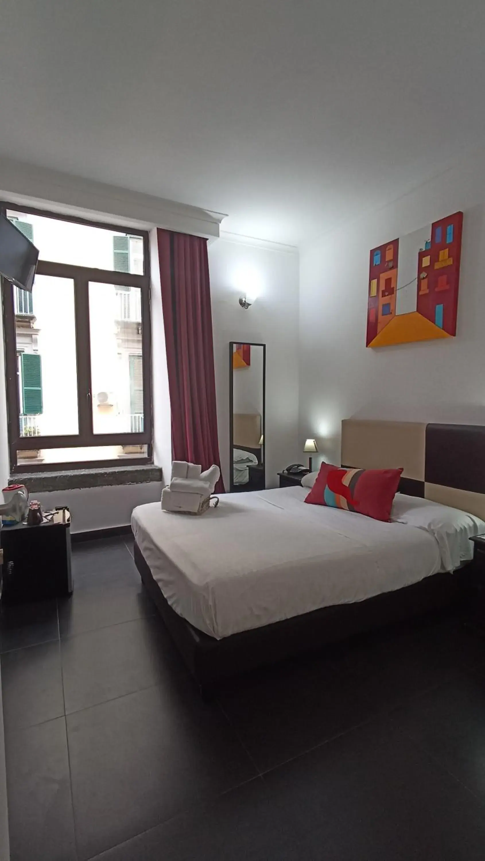 Bed in Hotel Plebiscito Aparthotel Bed in Hotel Plebiscito Aparthotel