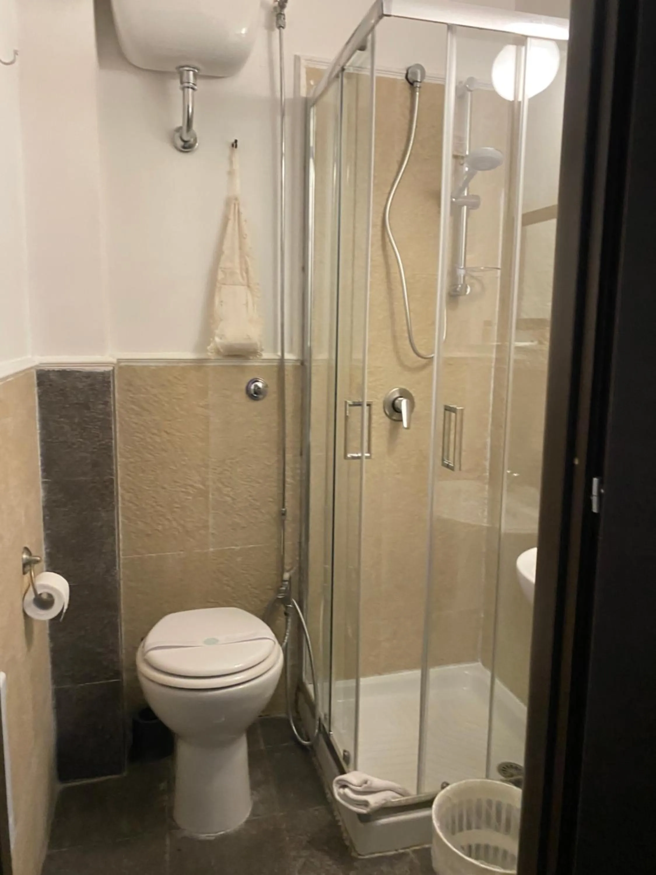 Shower in Hotel Plebiscito Aparthotel