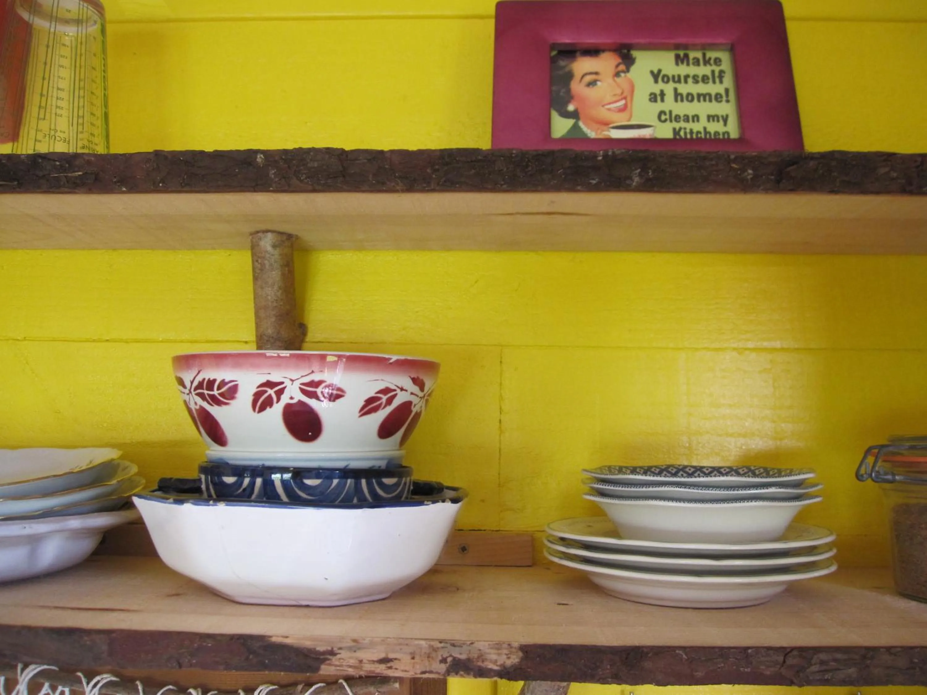 Roulotte coin de nature