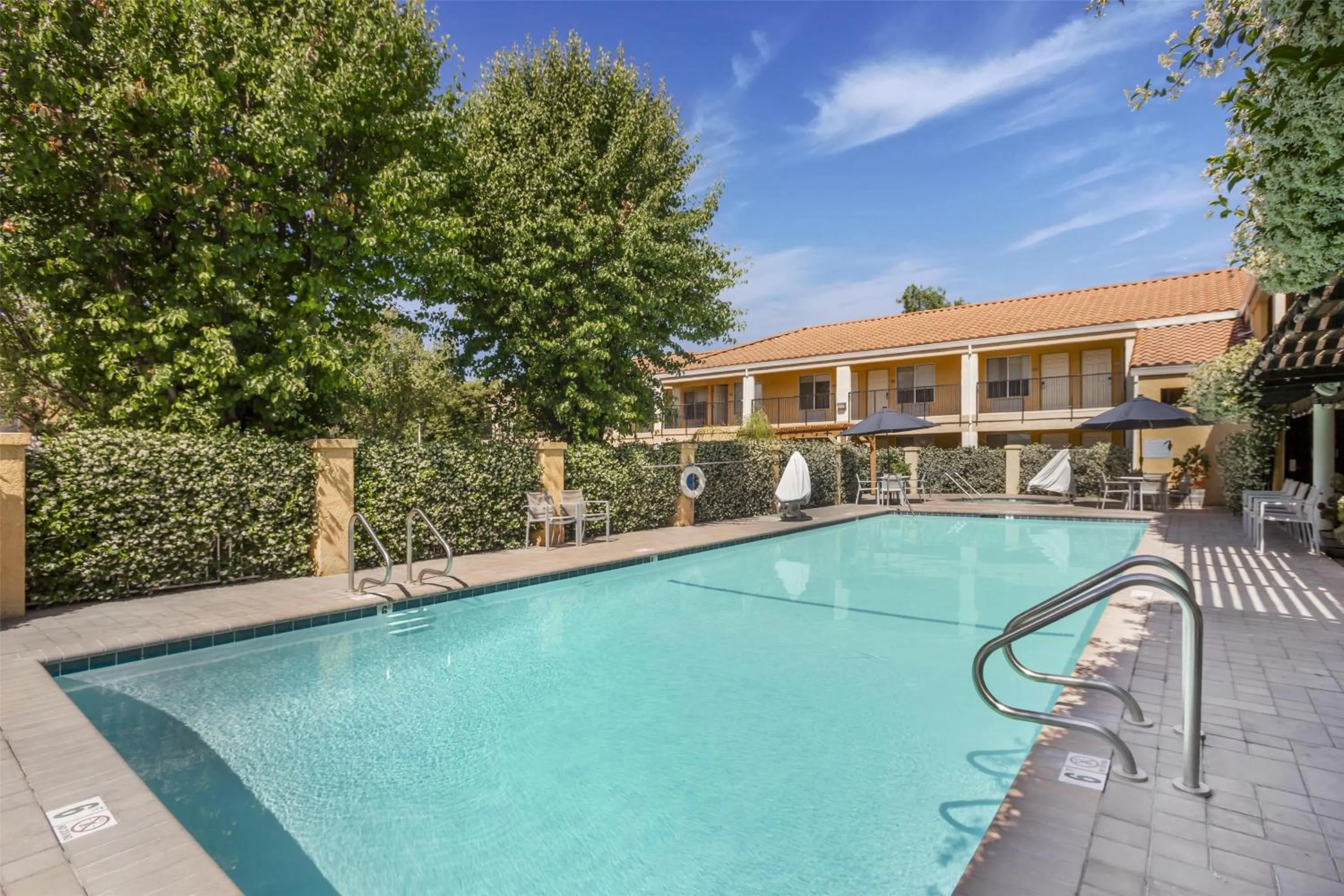 Pool view in Best Western Plus Dixon Davis