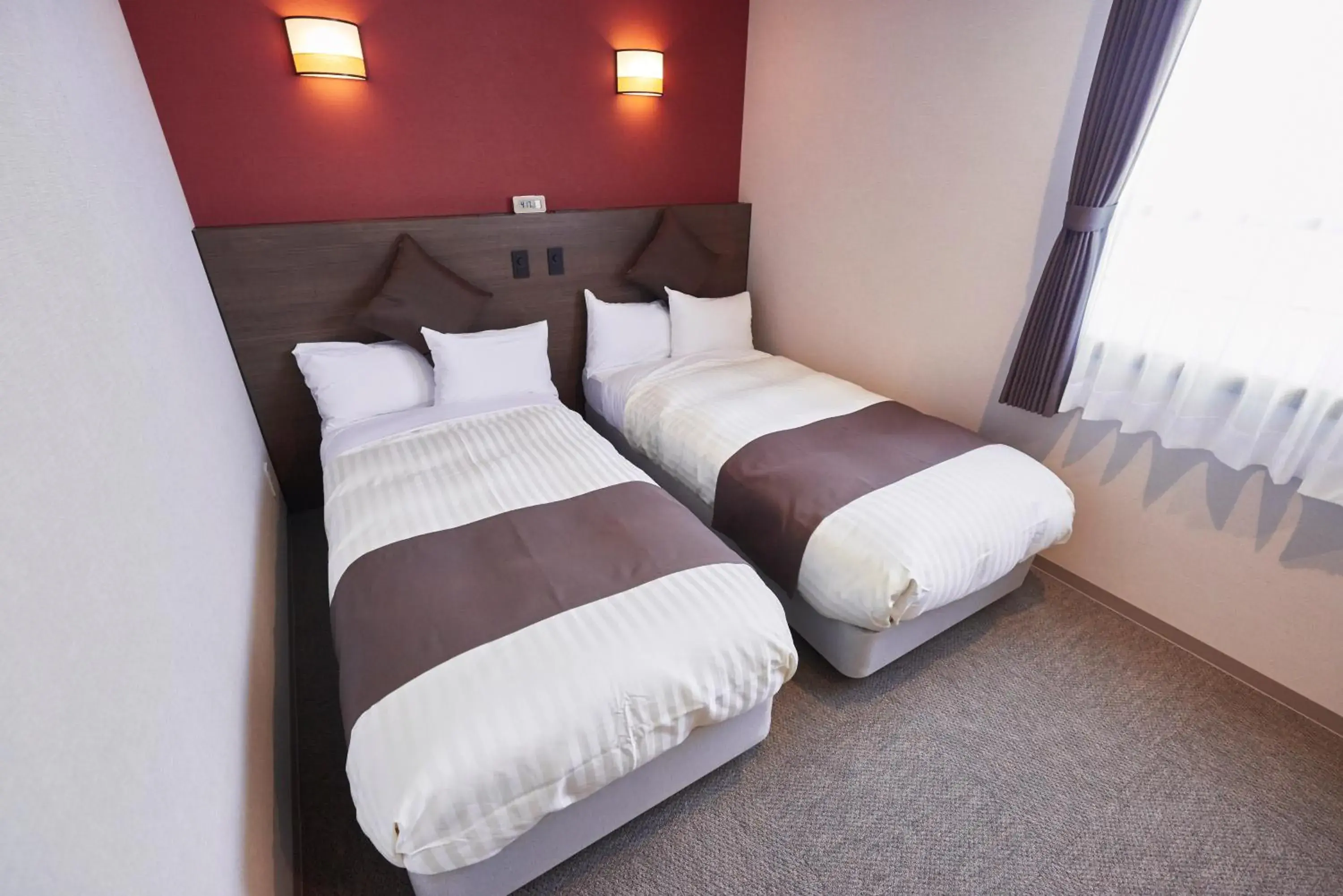 Photo of the whole room, Bed in Hotel KAN-RAKU Saitama Honjo-Waseda Hinoki No Yakata Photo of the whole room, Bed in Hotel KAN-RAKU Saitama Honjo-Waseda Hinoki No Yakata