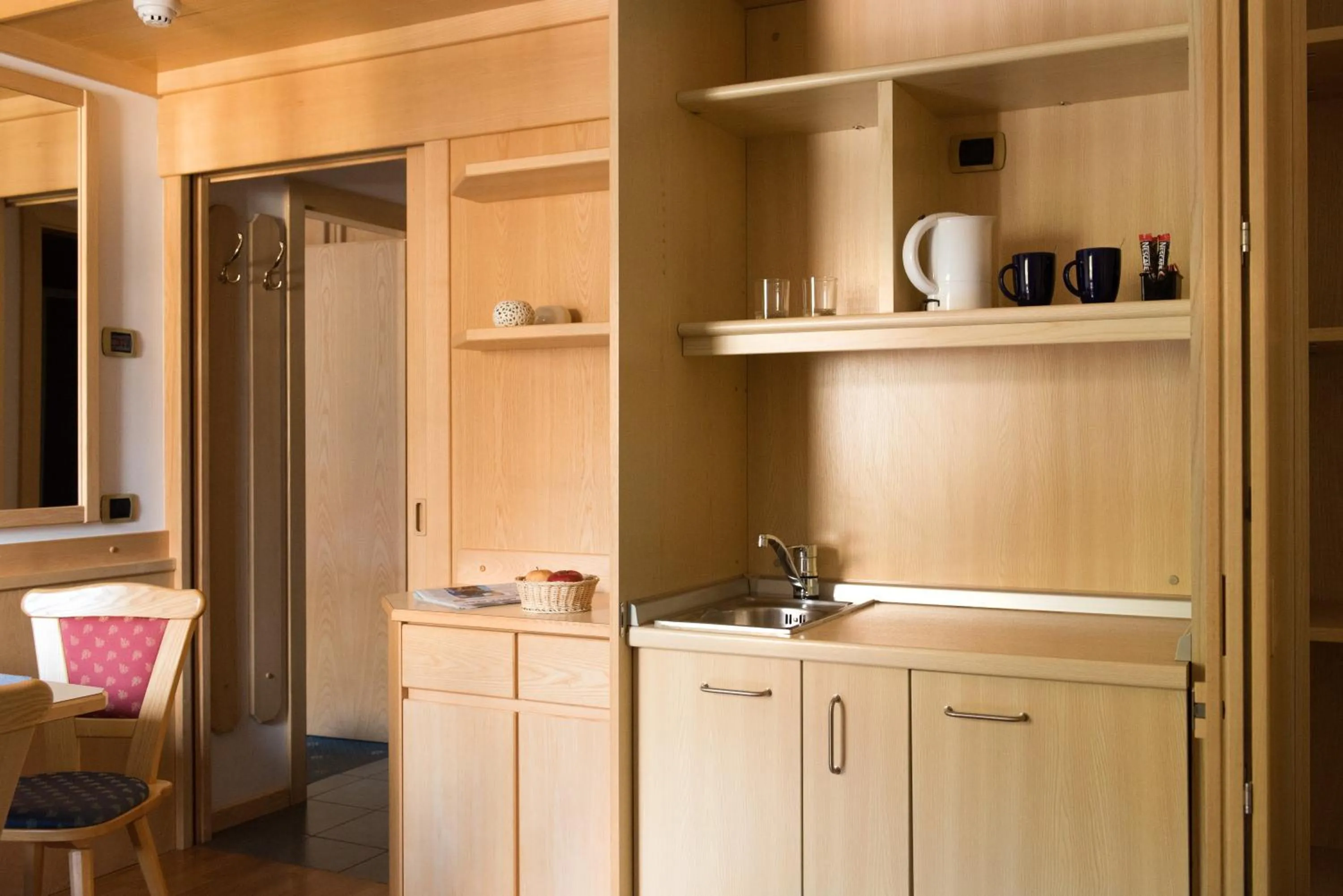 Kitchen or kitchenette in Garni Aritz