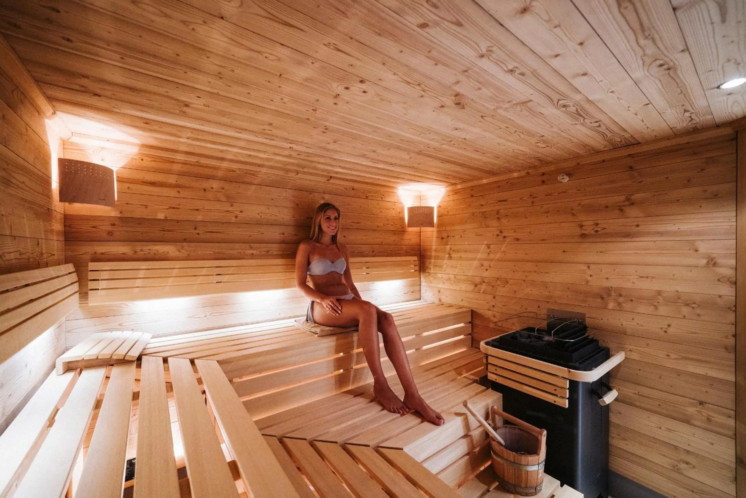 Sauna in Garni Aritz