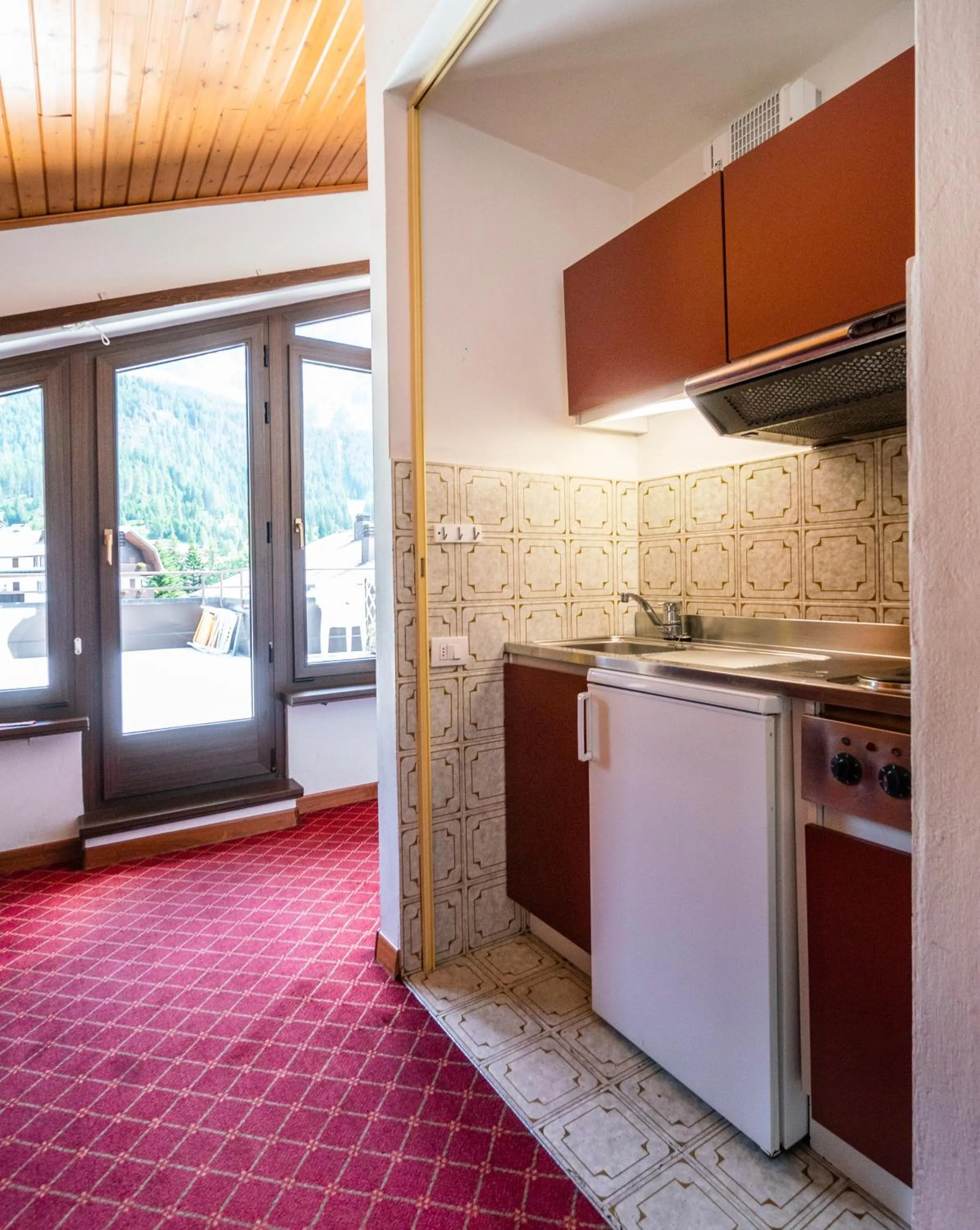 Kitchen or kitchenette in Residence Lastei