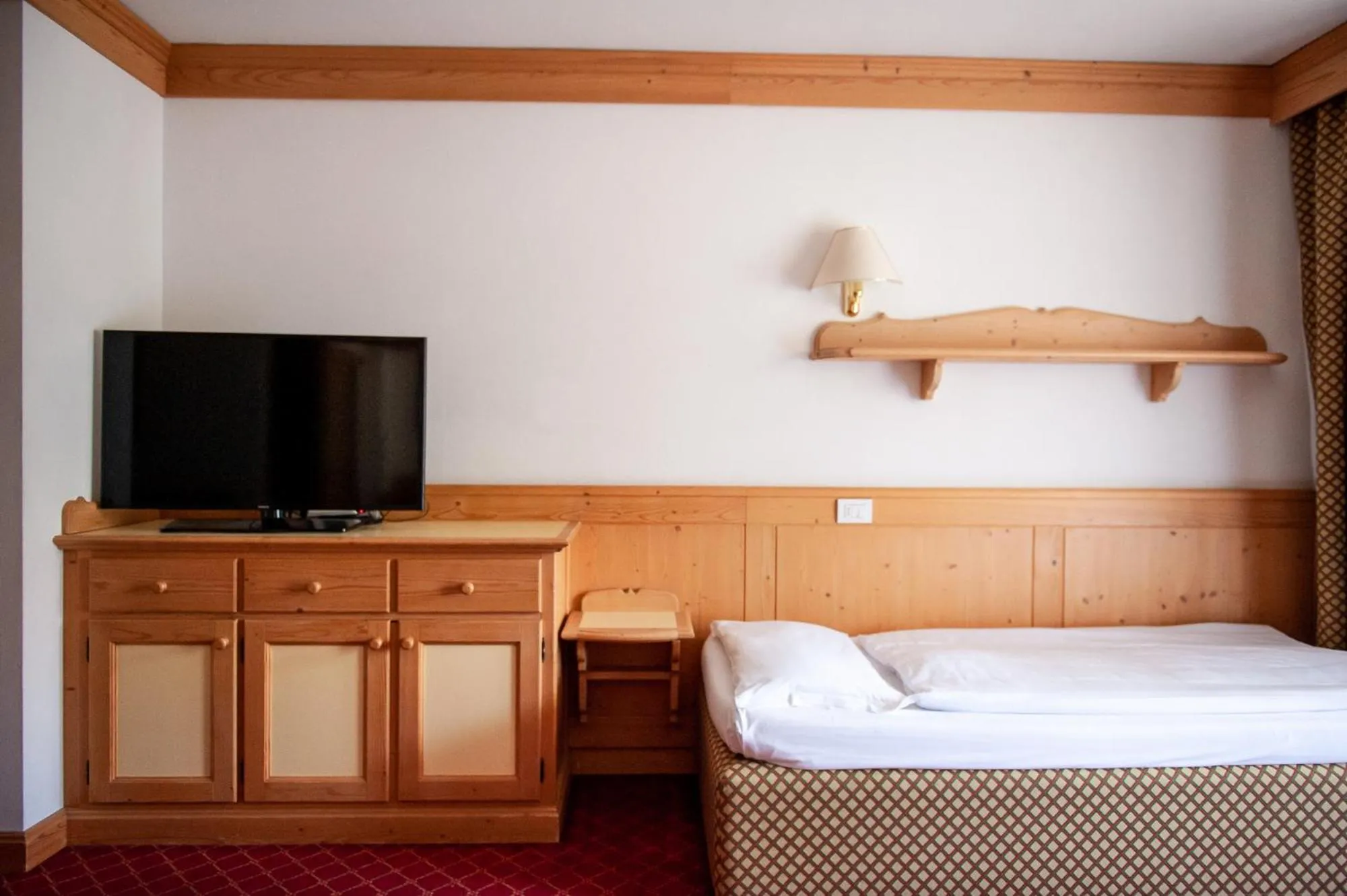 Seating area, Bed in Residence Lastei